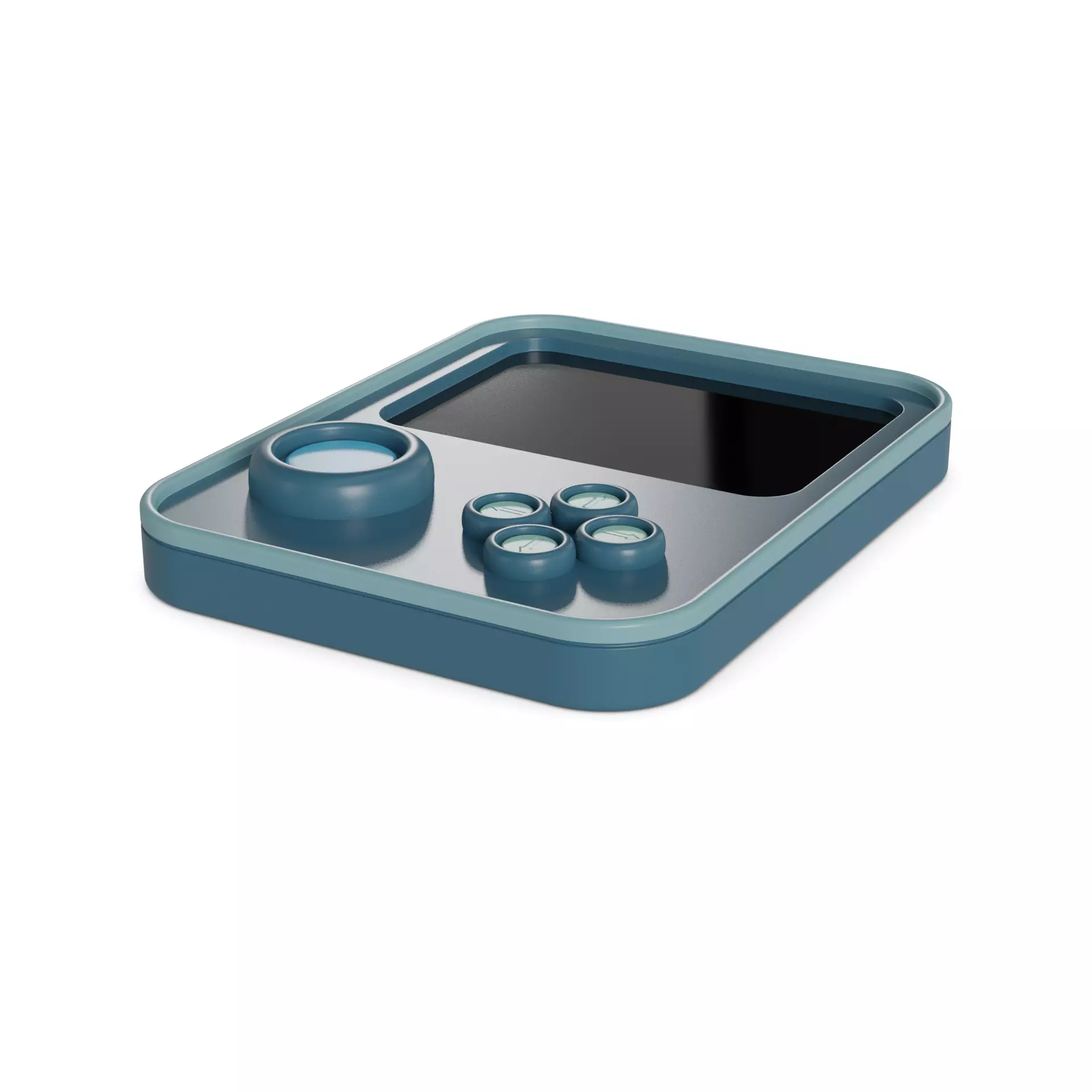 Electronic Learning Toy 3D model_0