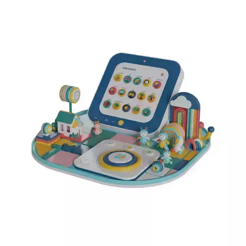 Electronic Educ Game 3D model