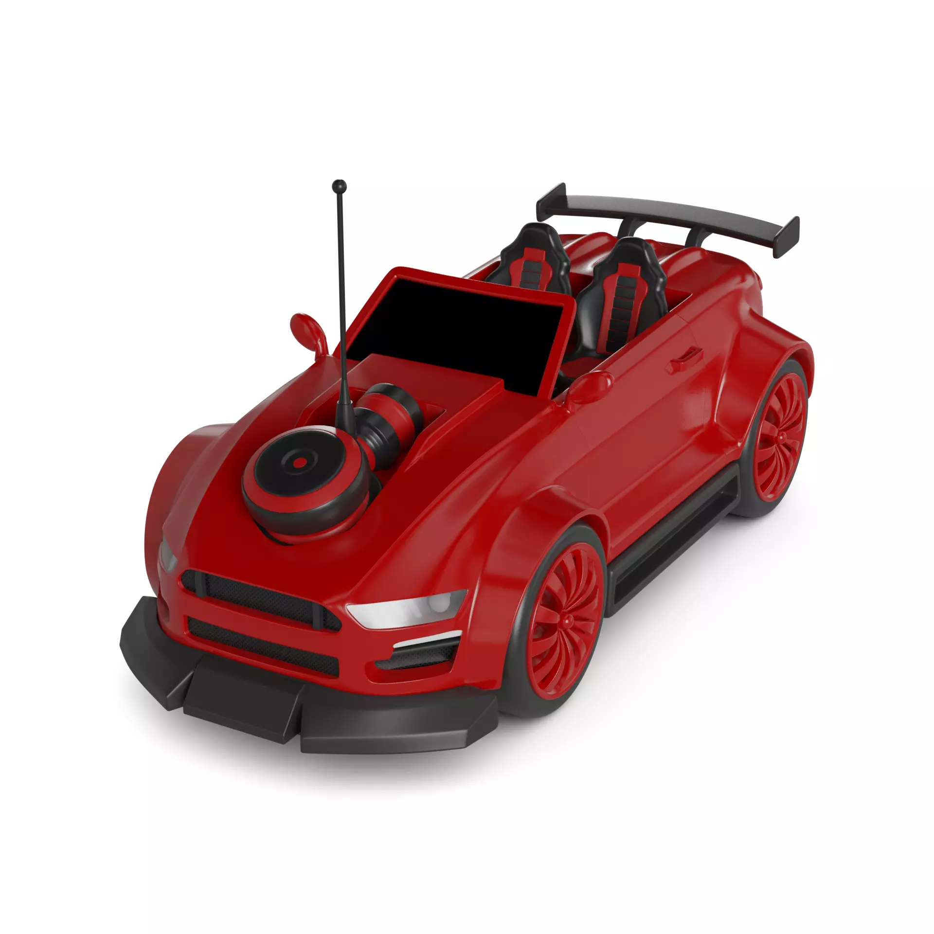 Remote Control Car 3D model_0