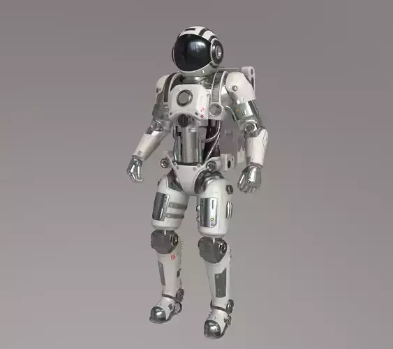 Astronaut Robot 3D model