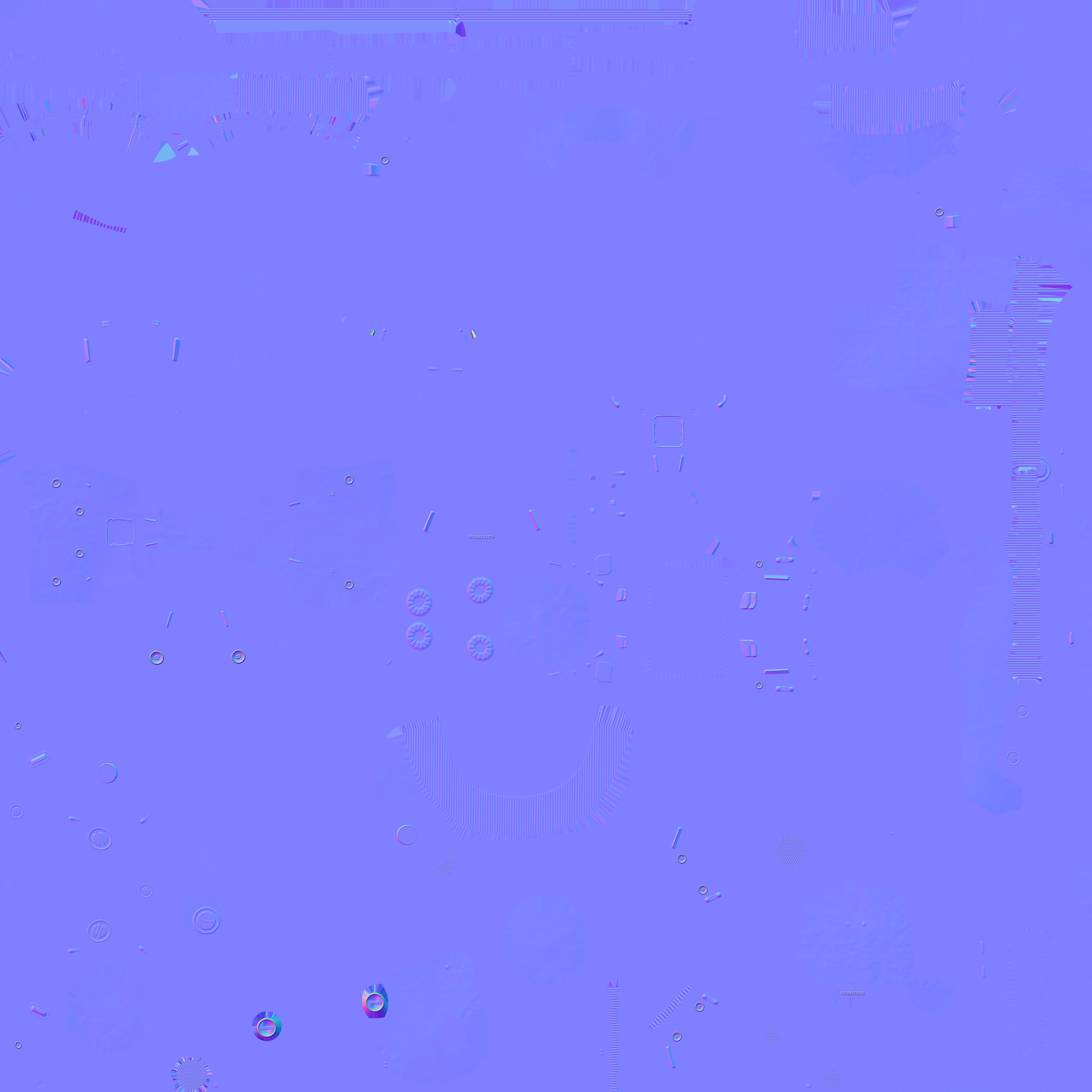 Astronaut Robot 3D model_31