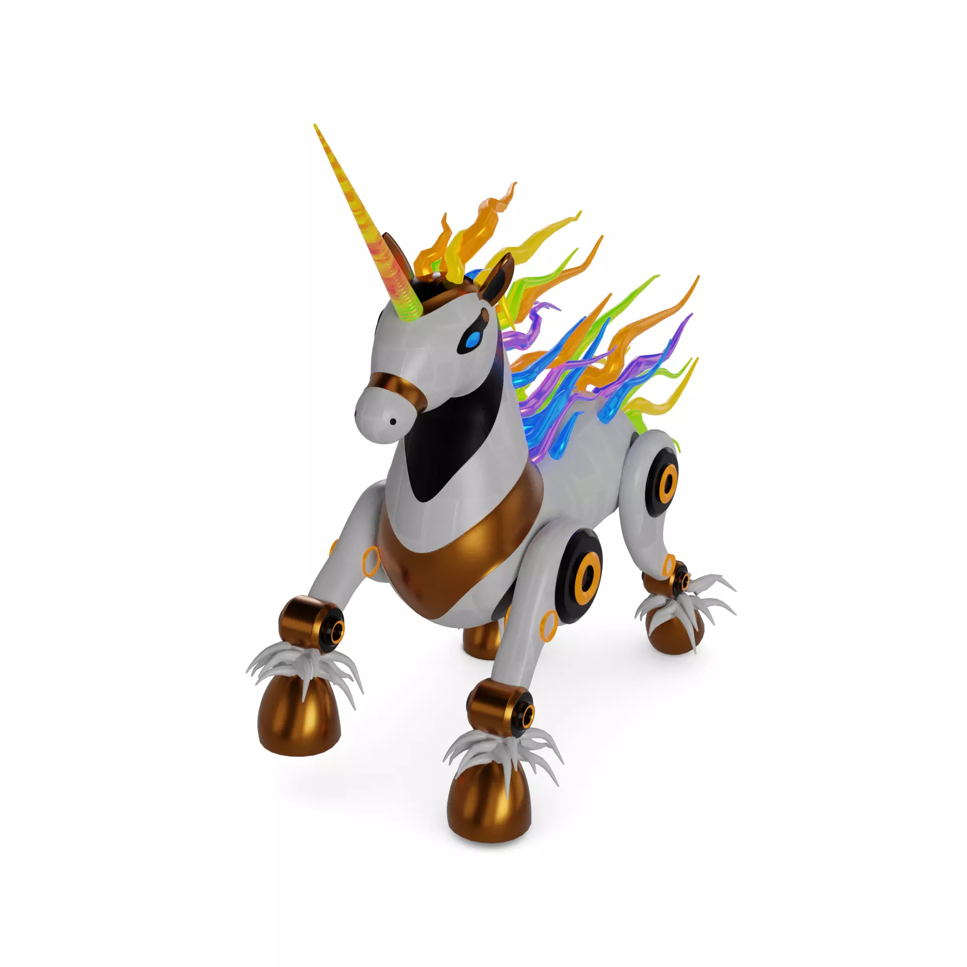 Robotic Toy 3D model_0