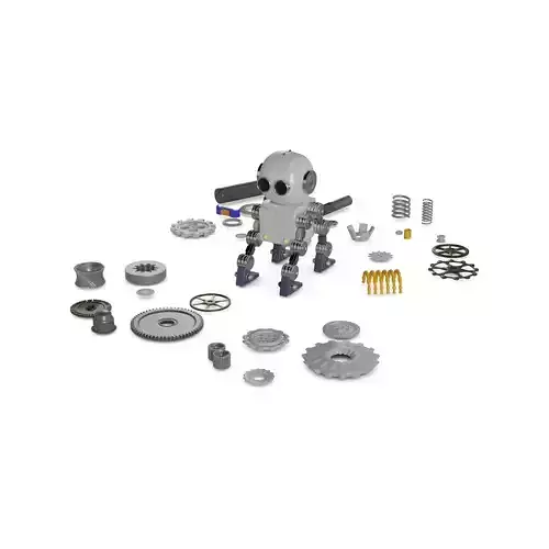 Robotic Toy 3D model
