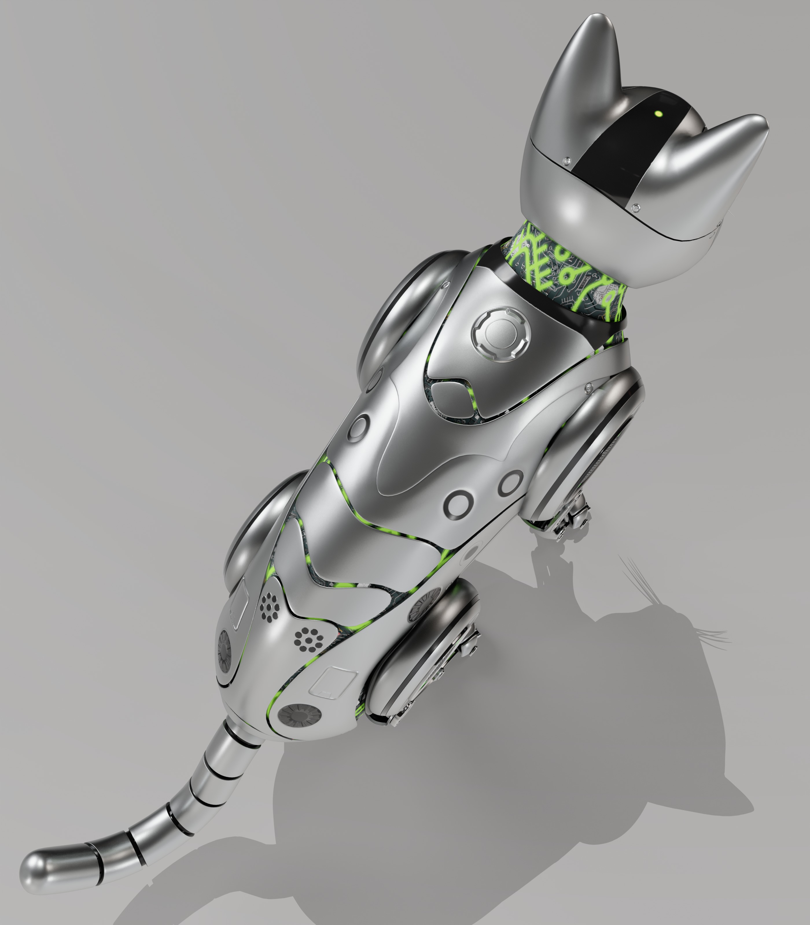 Electronic Pet 3D model_12