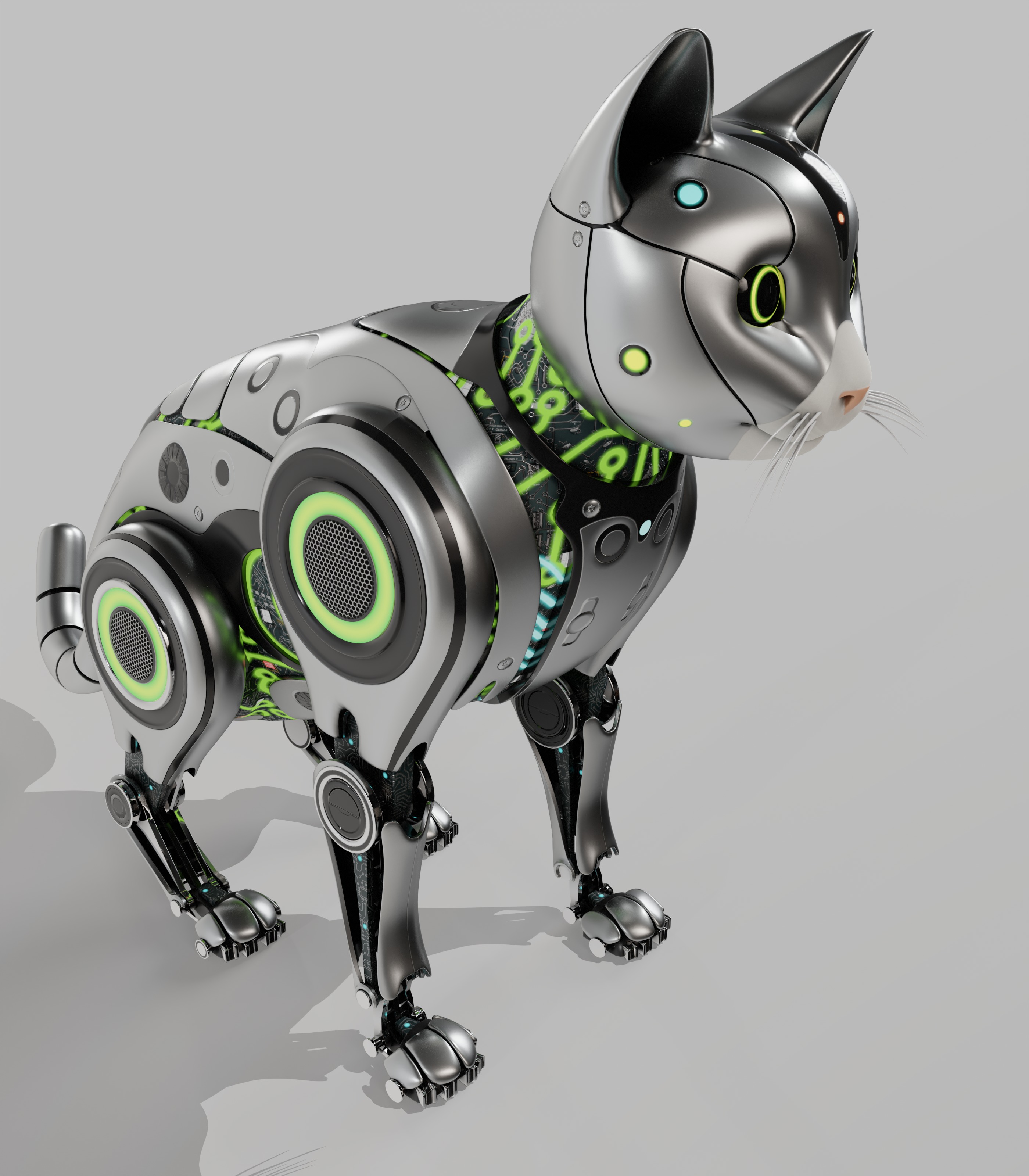 Electronic Pet 3D model_11