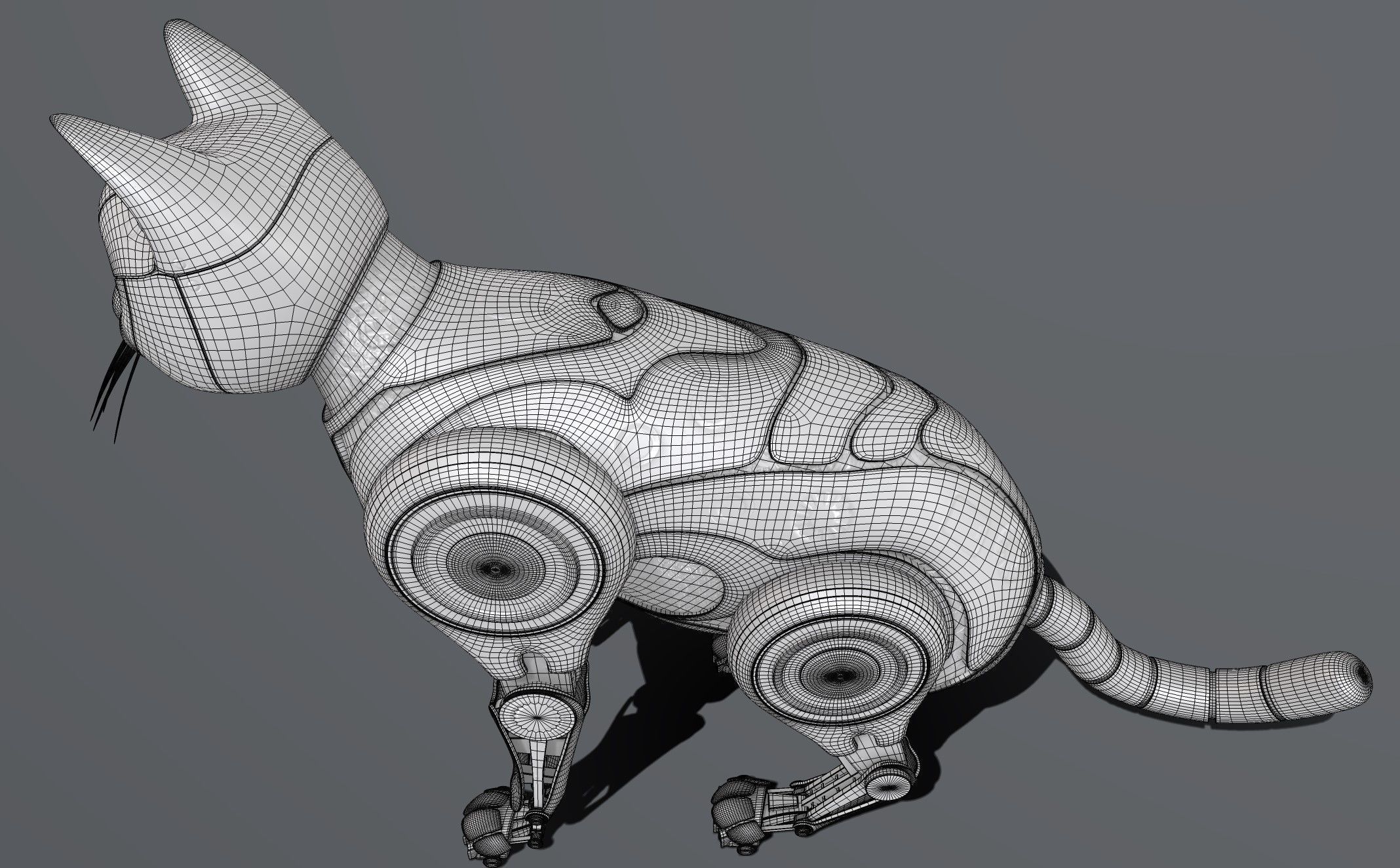 Electronic Pet 3D model_8