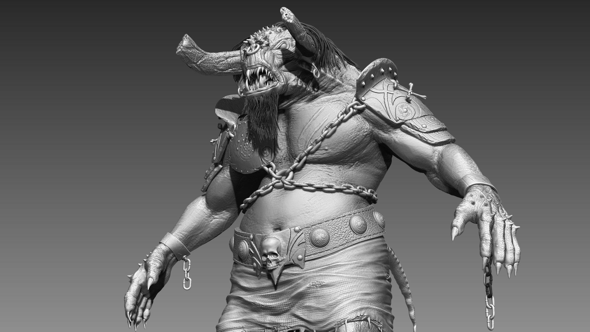 Fantasy Character 3D model_5