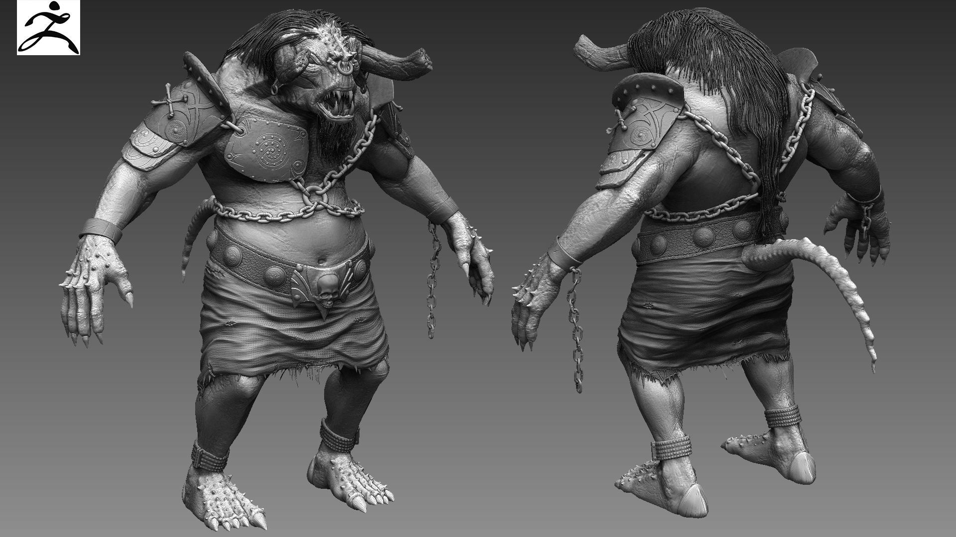 Fantasy Character 3D model_8