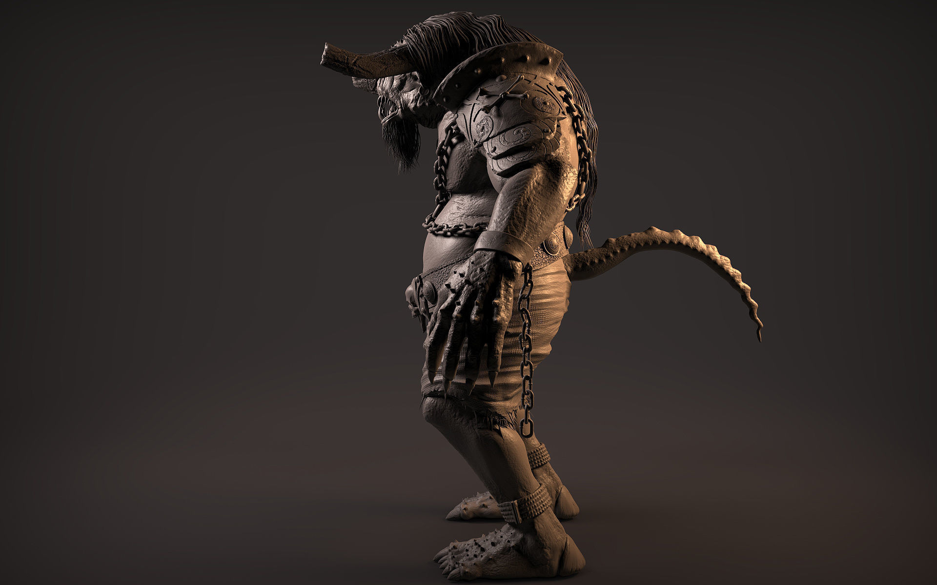 Fantasy Character 3D model_3