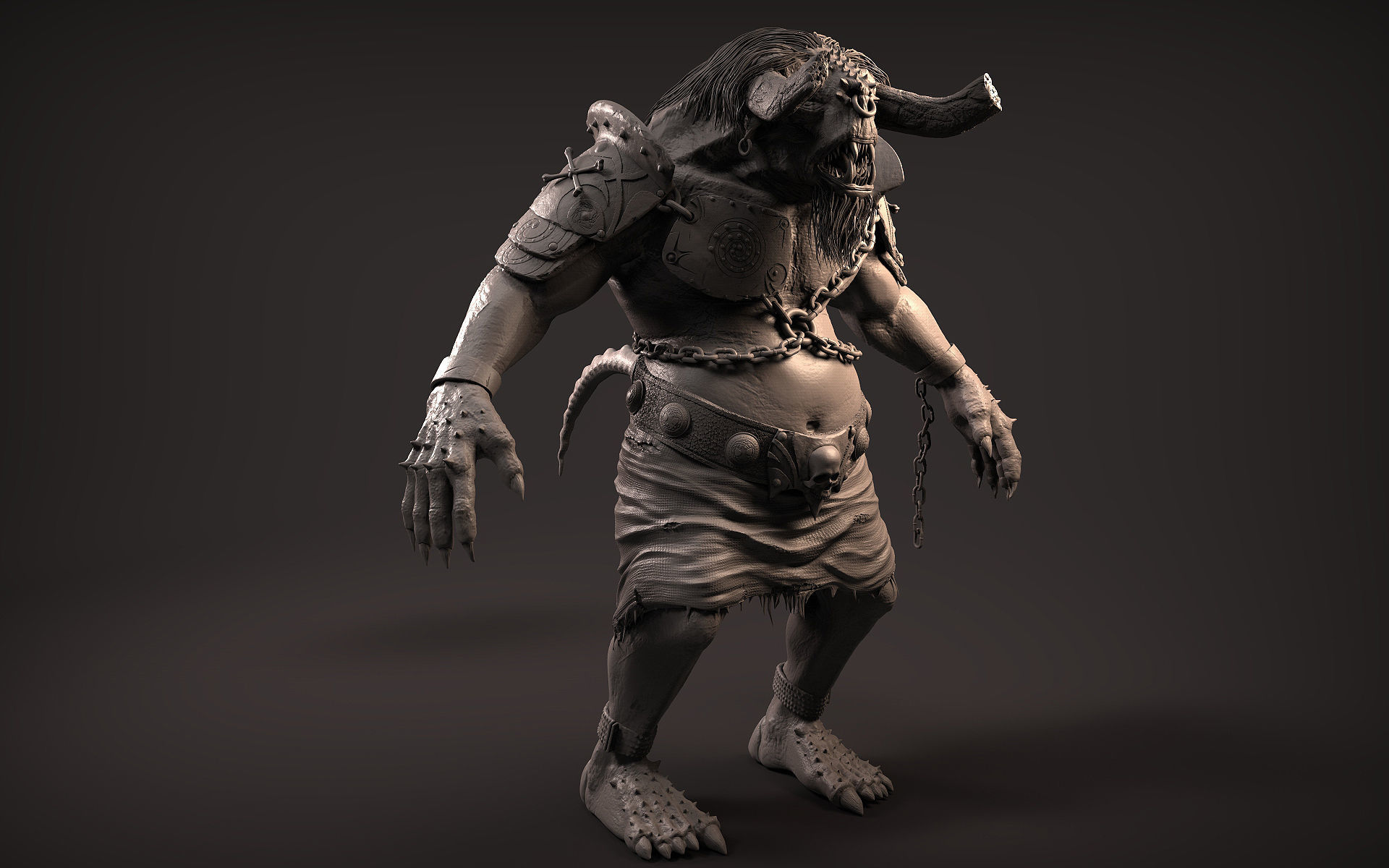 Fantasy Character 3D model_2