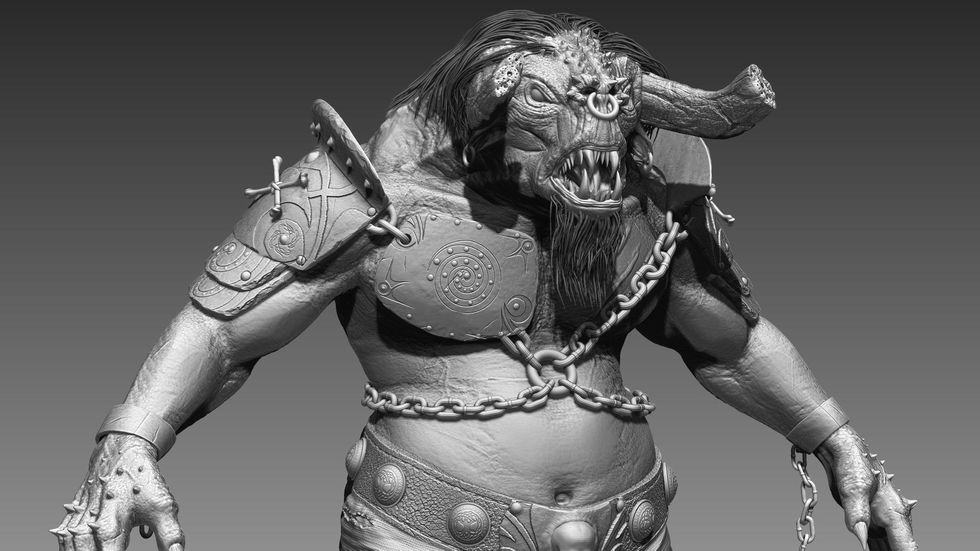Fantasy Character 3D model_7