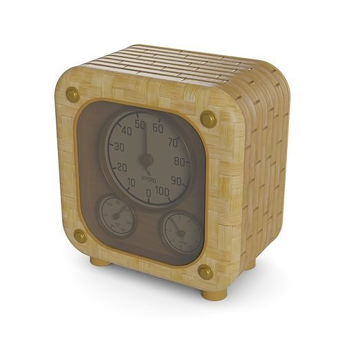 Weather station 3D model