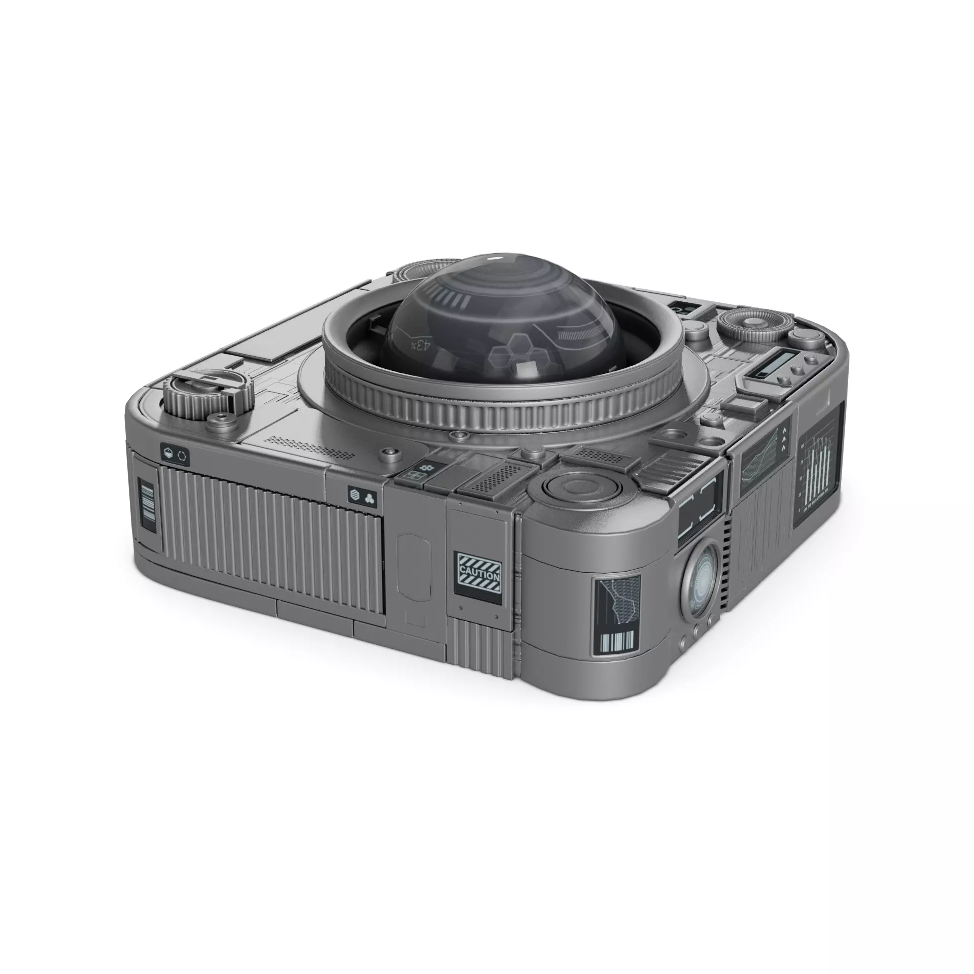 Environmental data logger 3D model