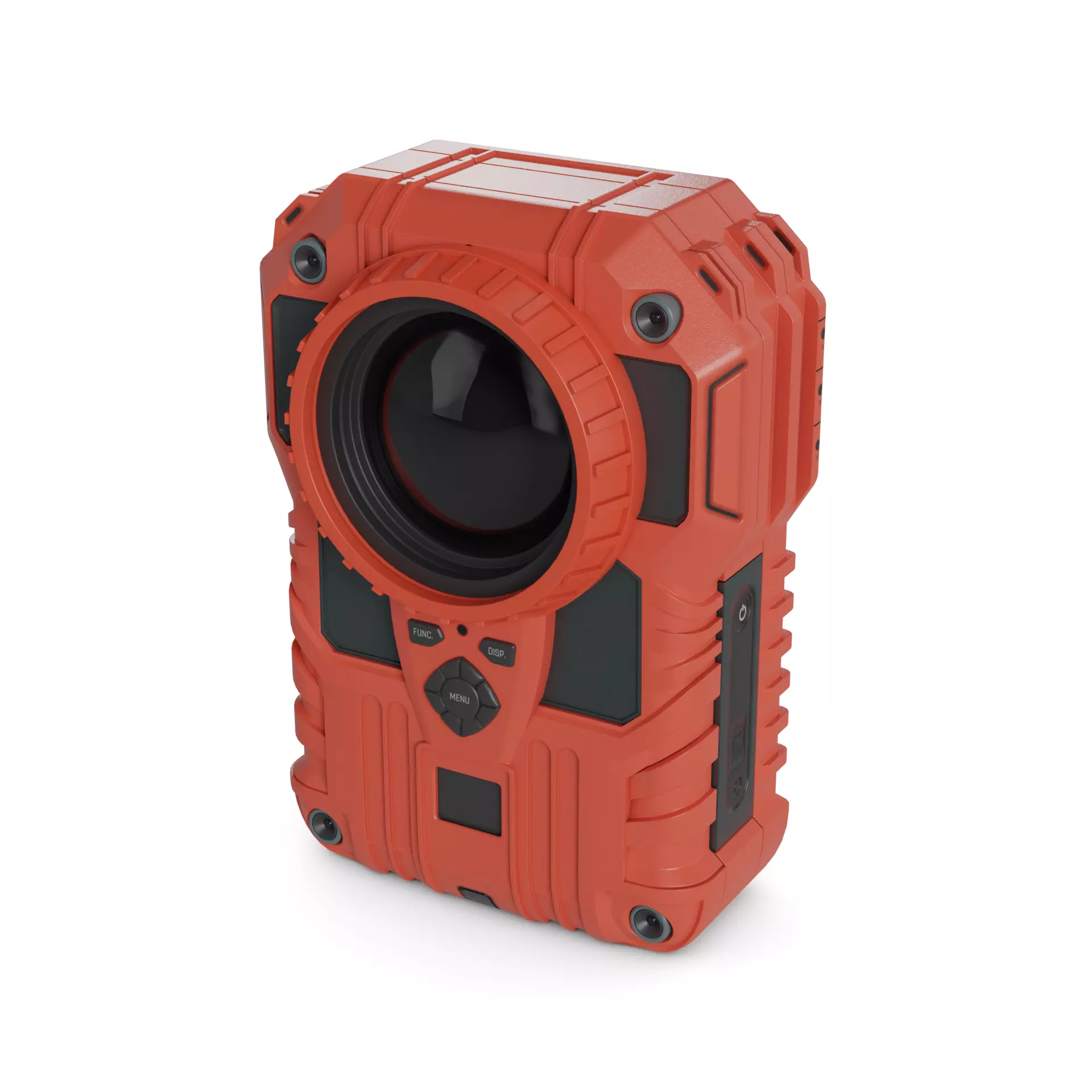 Thermal imaging camera Low-poly 3D model_0