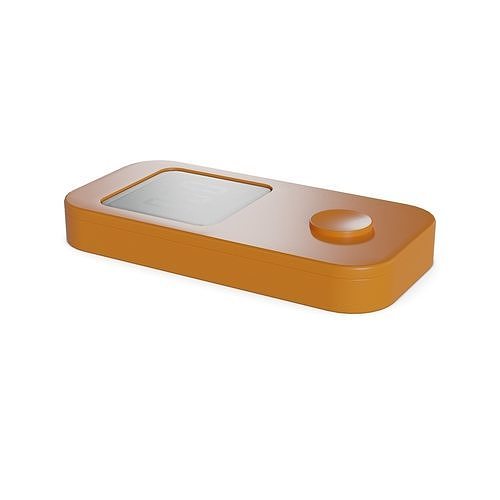 Solar radiation meter Low-poly 3D model