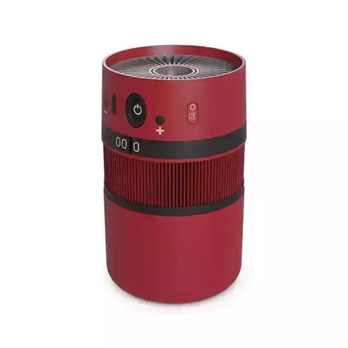Carbon dioxide detector Low-poly 3D model