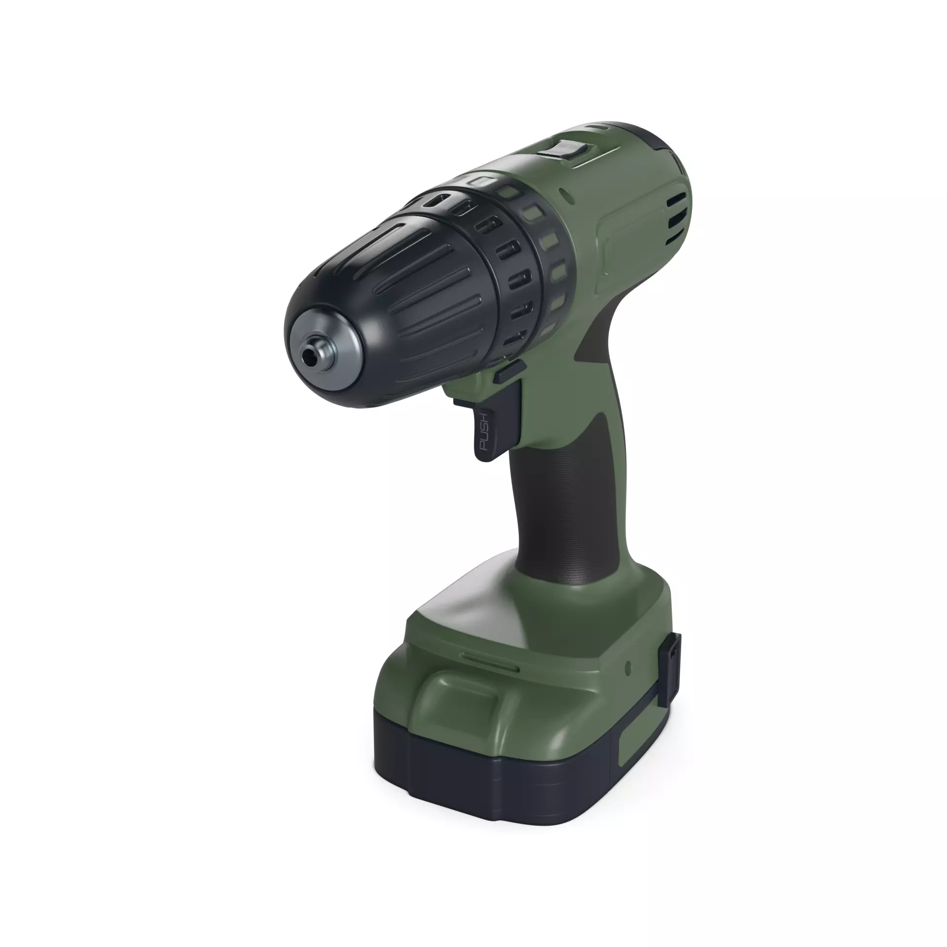 Cordless Drill 3D model_0