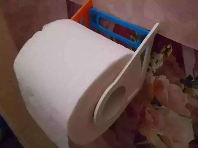 Toilet paper holder Free 3D print model
