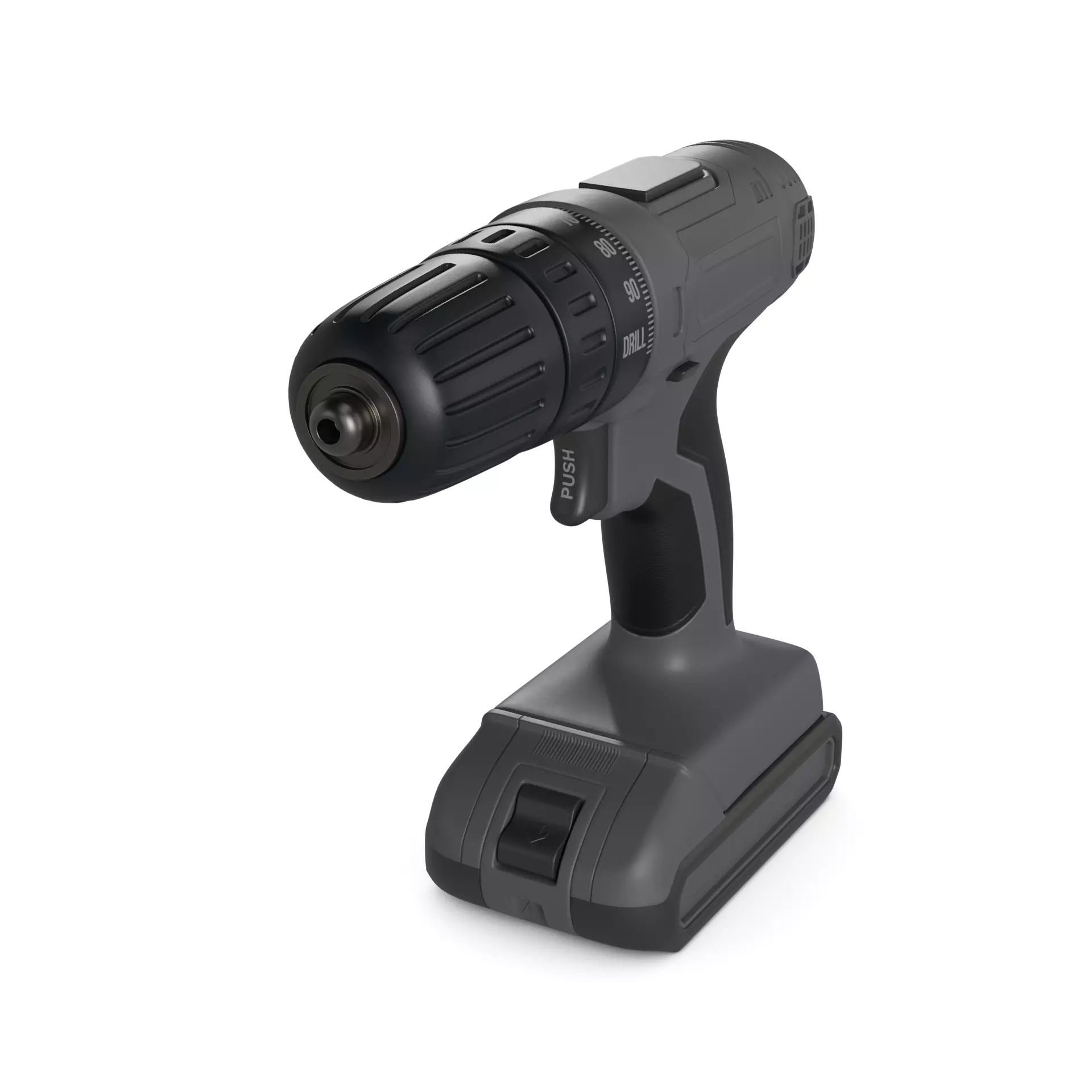 Cordless Drill 3D model_0