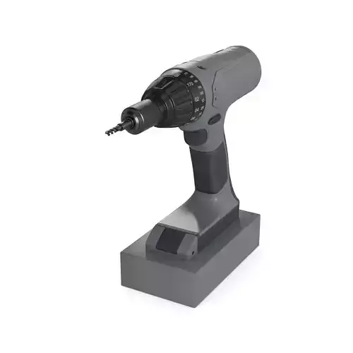 Right Angle Drill 3D model