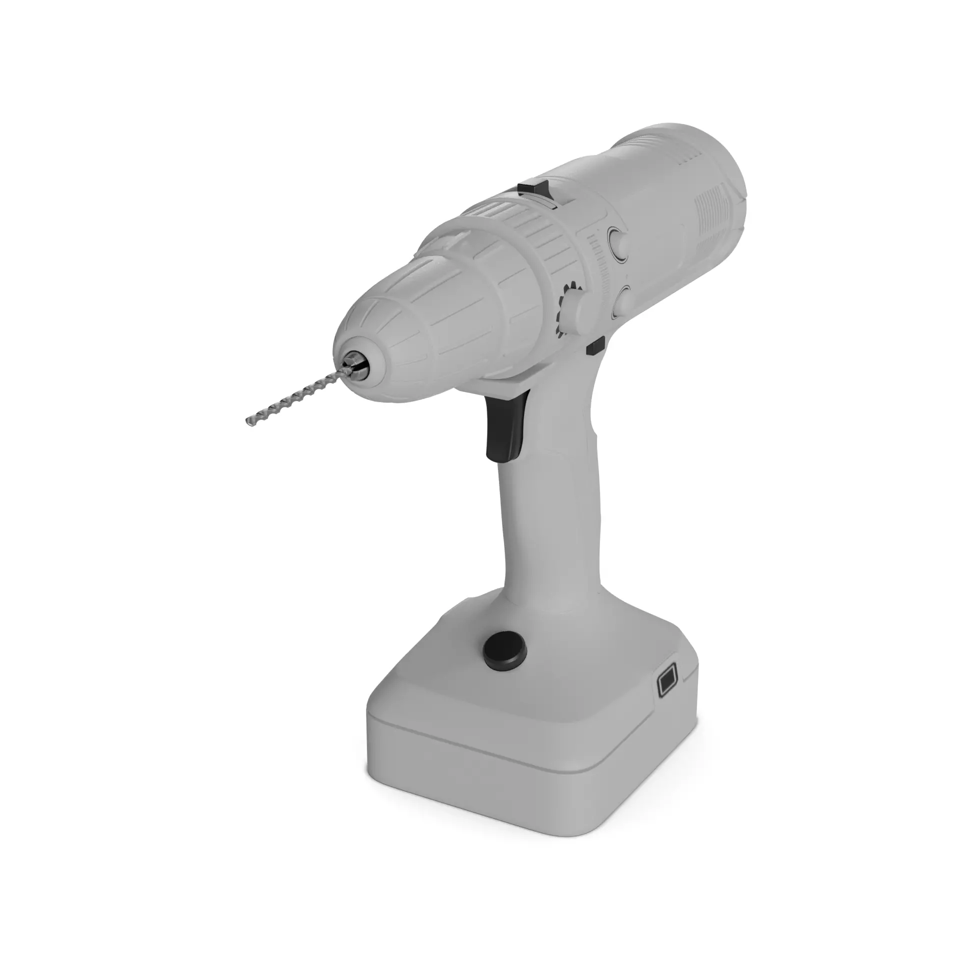 Hammer Drill 3D model_0