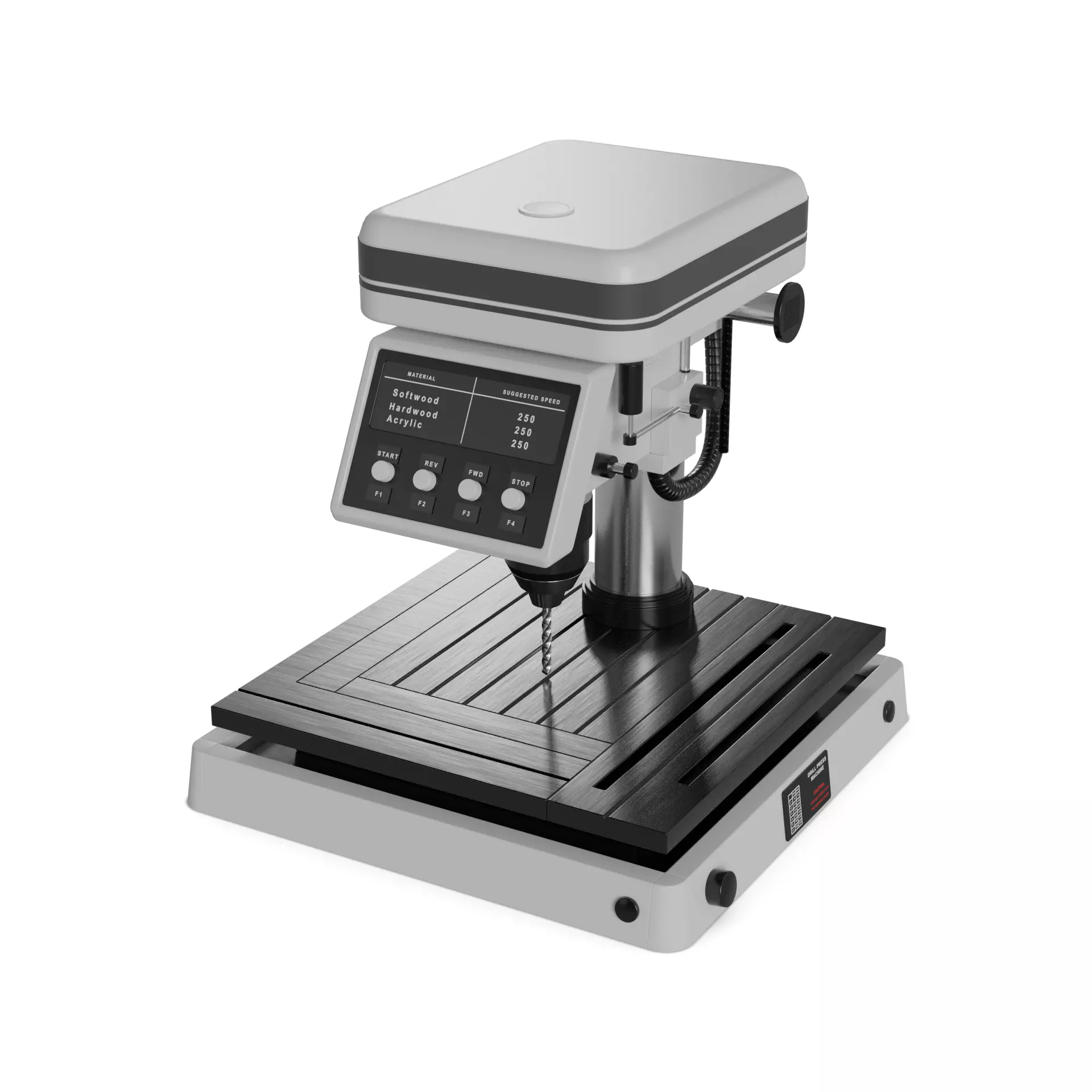 Drill Press 3D model_0