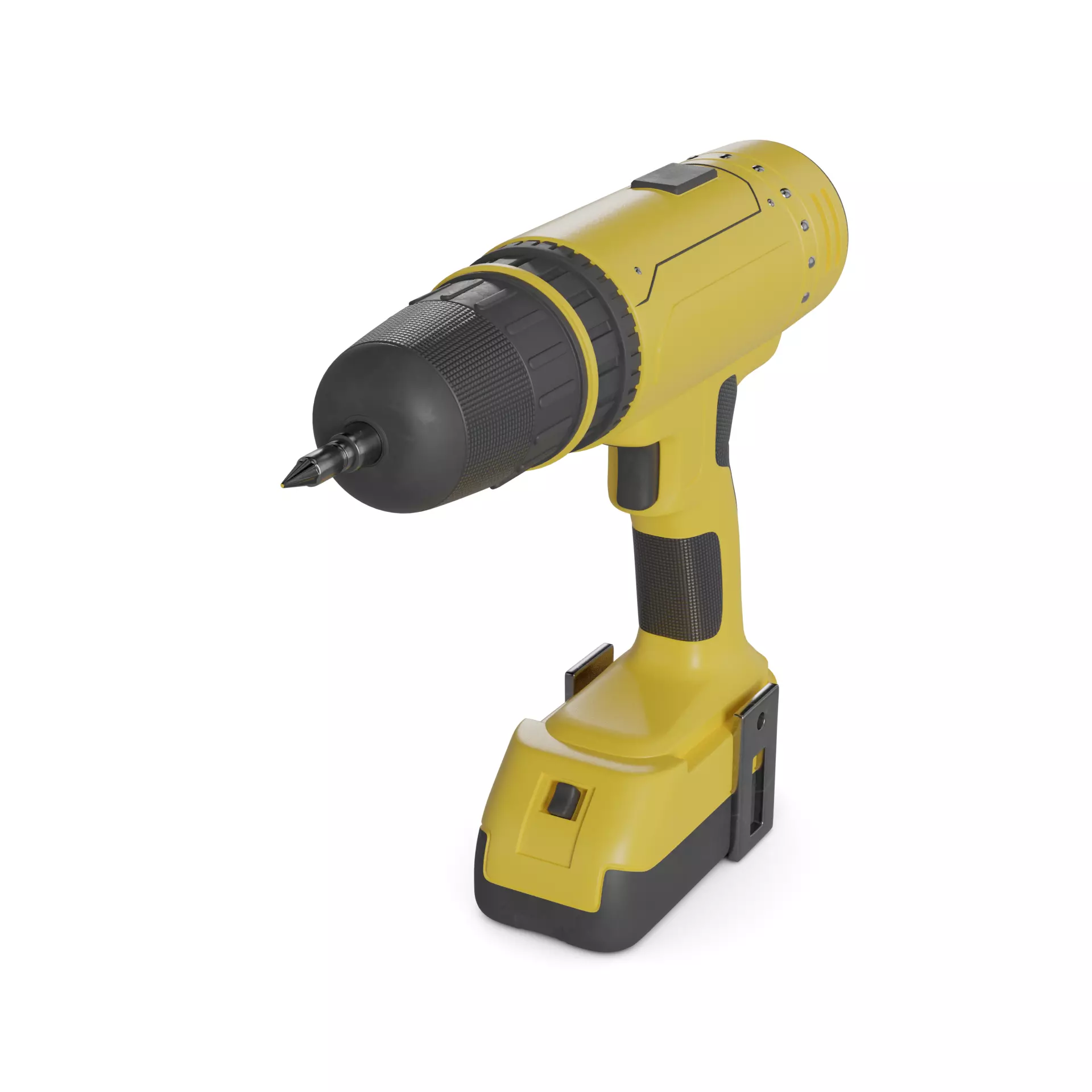 Cordless Screwdriver 3D model_0