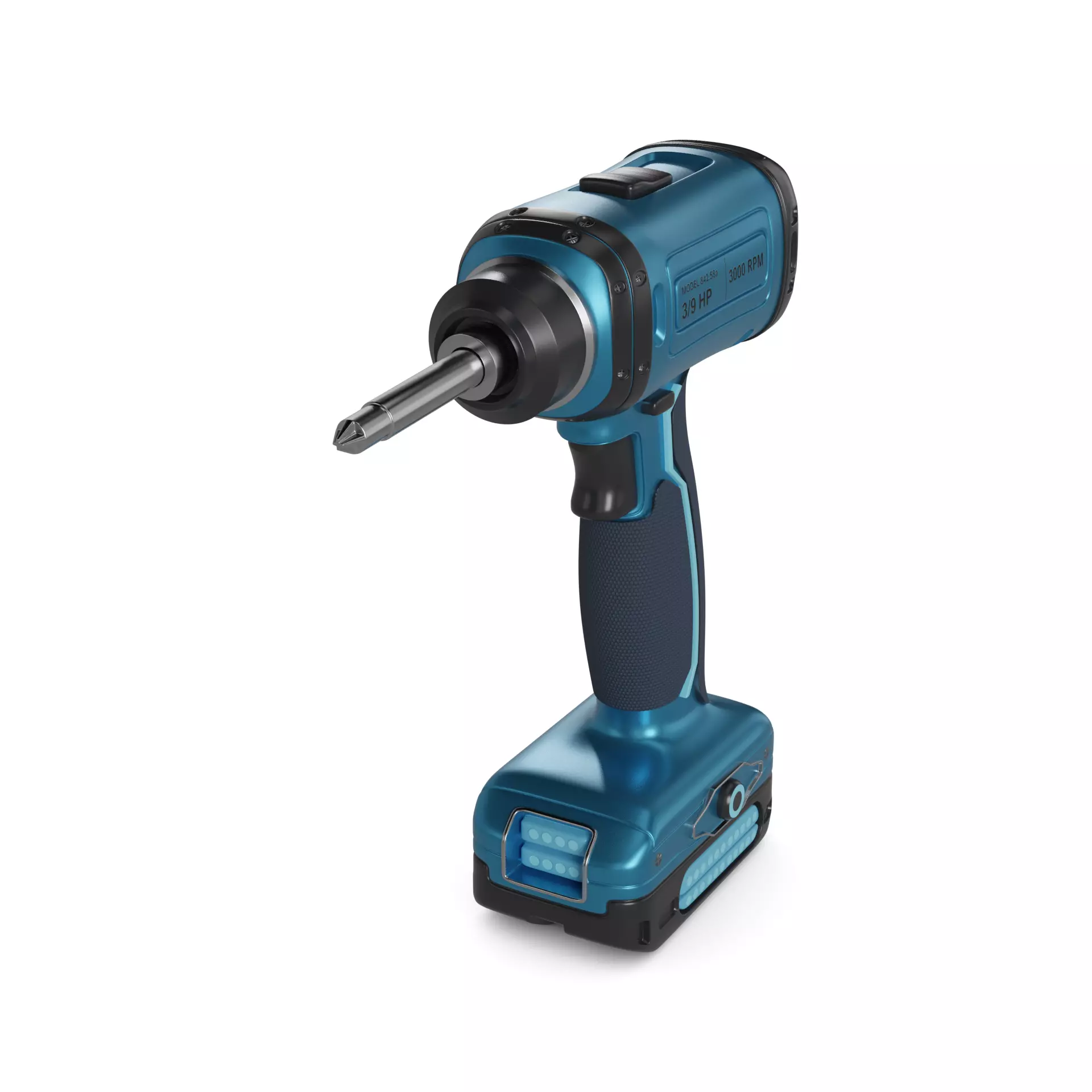 Impact Wrench 3D model_0