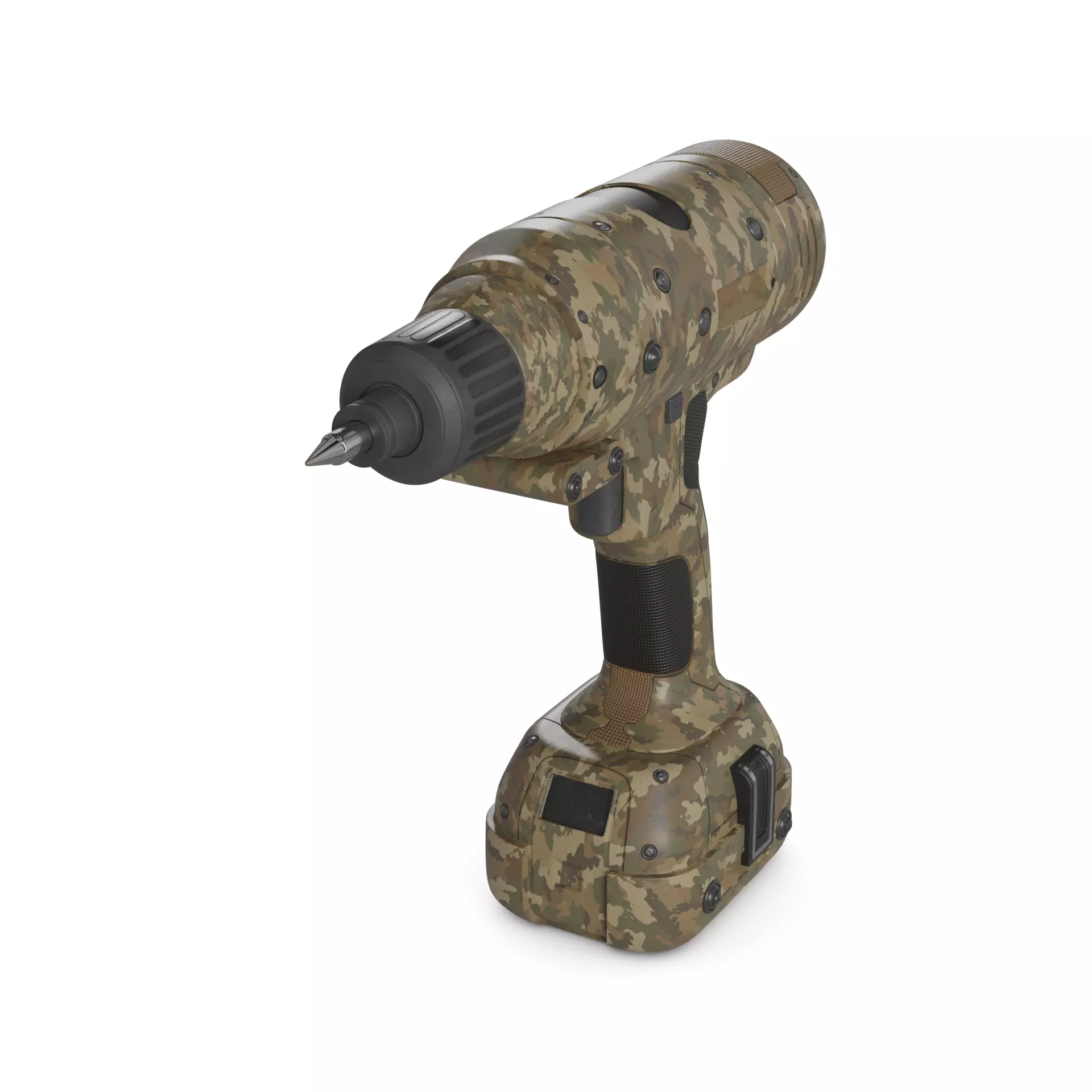 Screw Gun 3D model_0