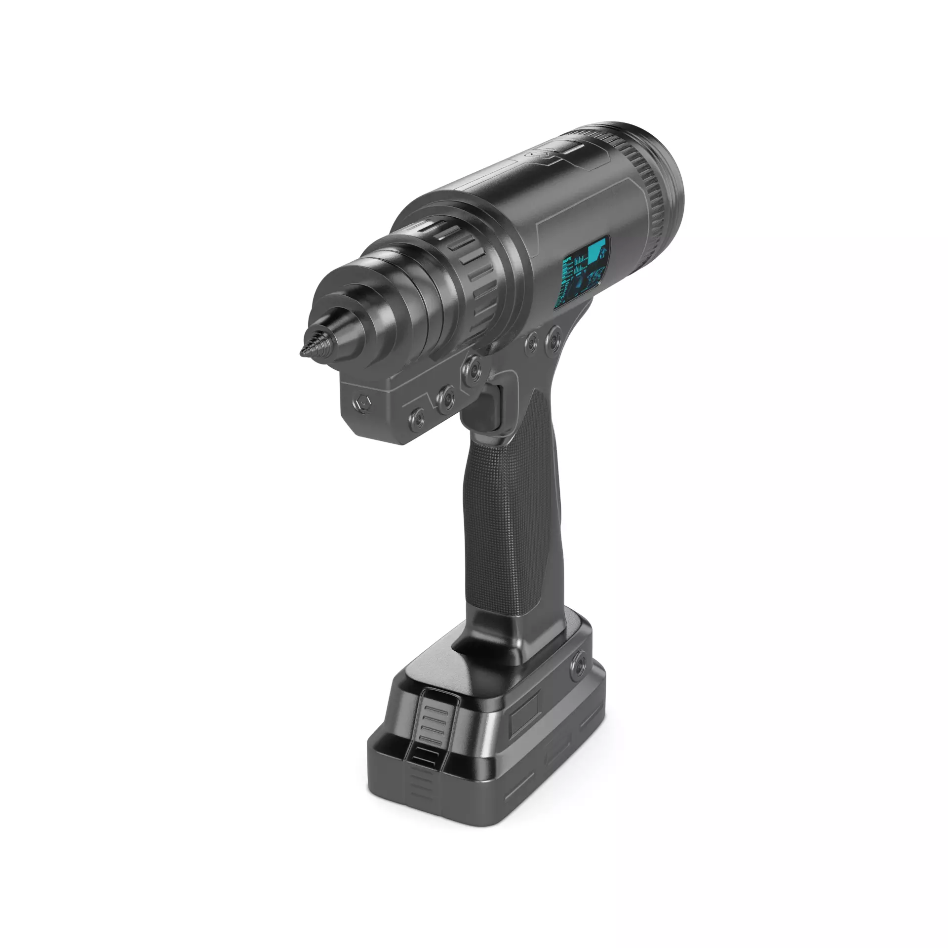 Screw Gun 3D model_0