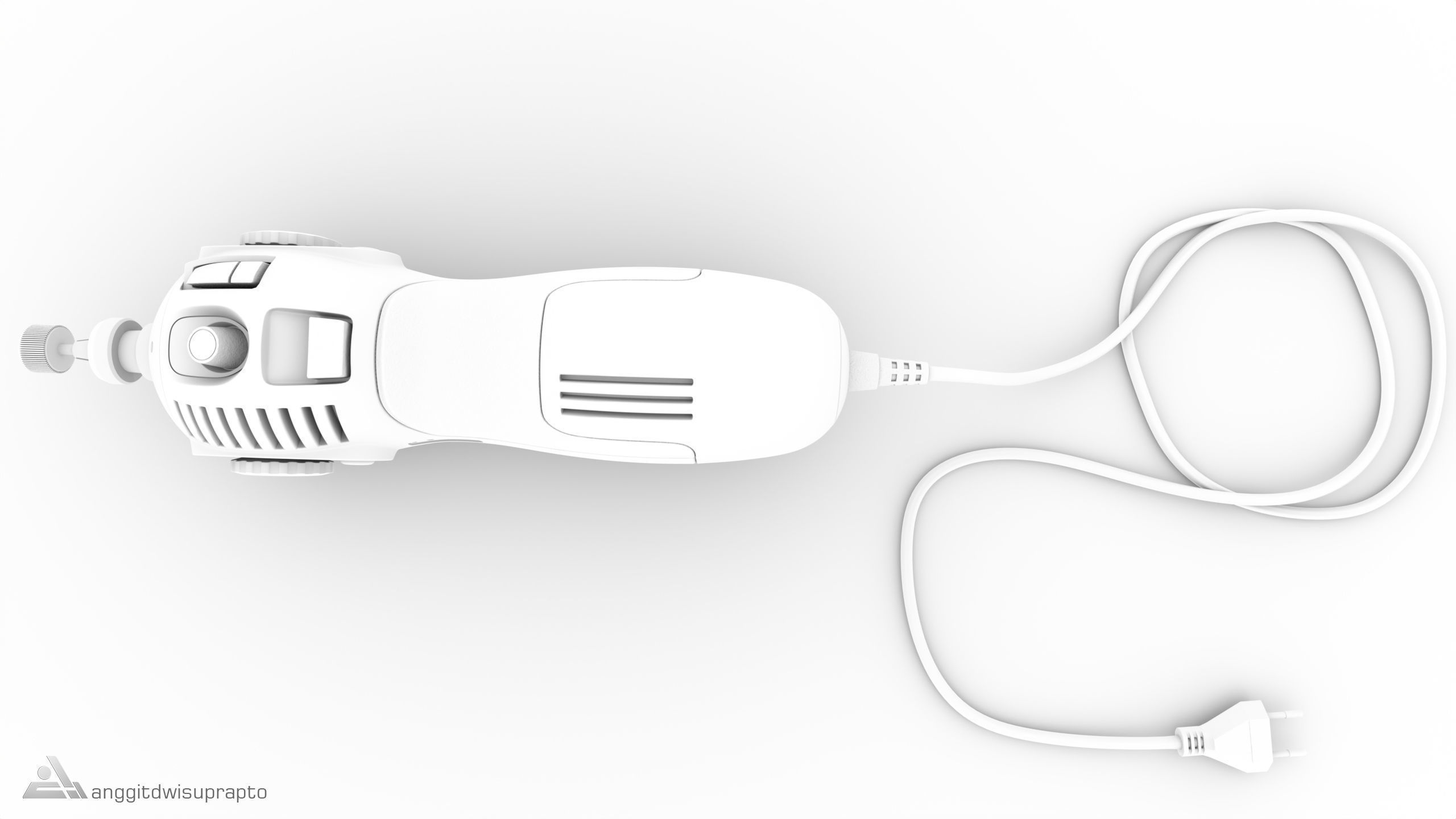 Rotary tool 3D model_18