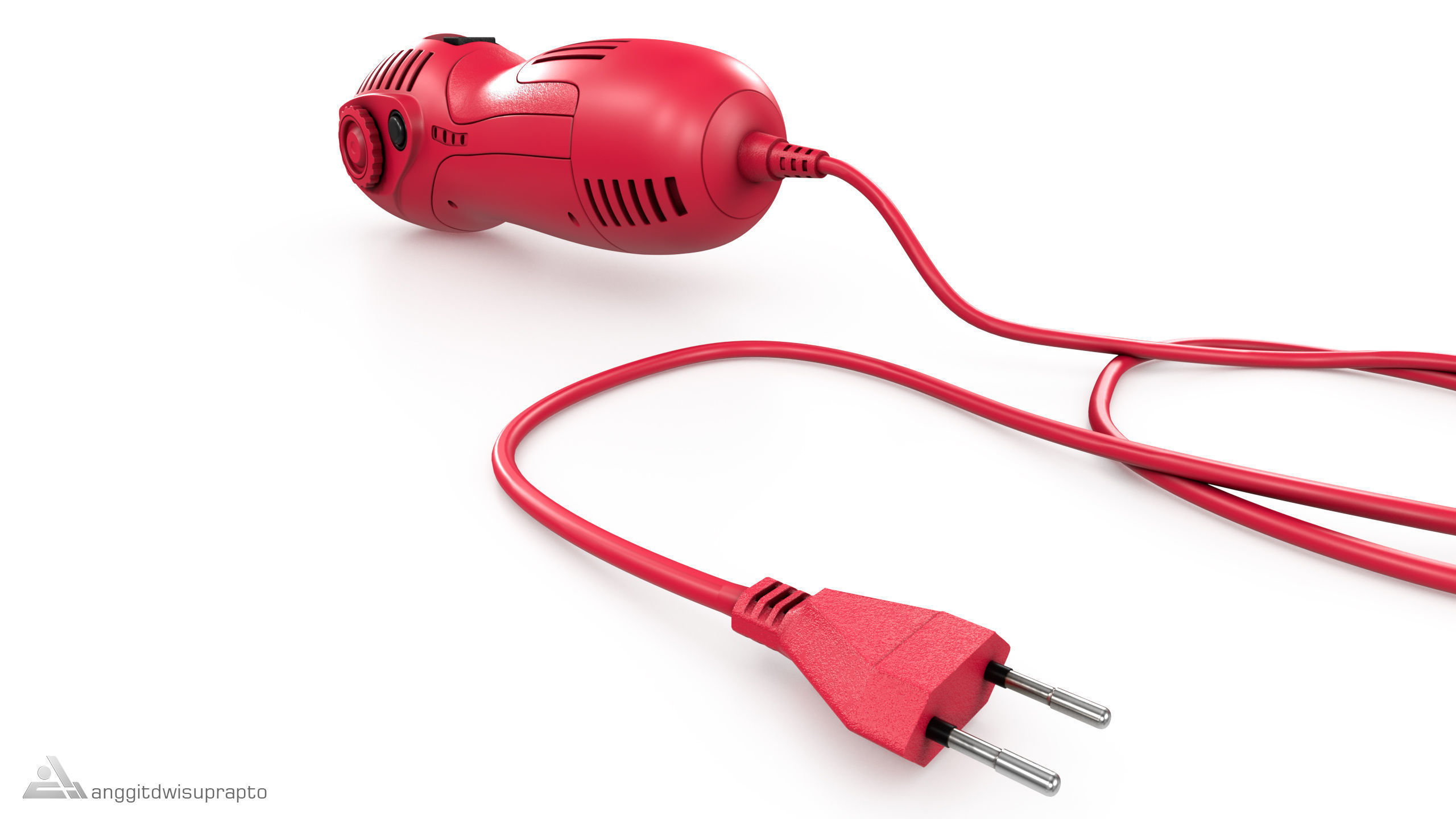 Rotary tool 3D model_6