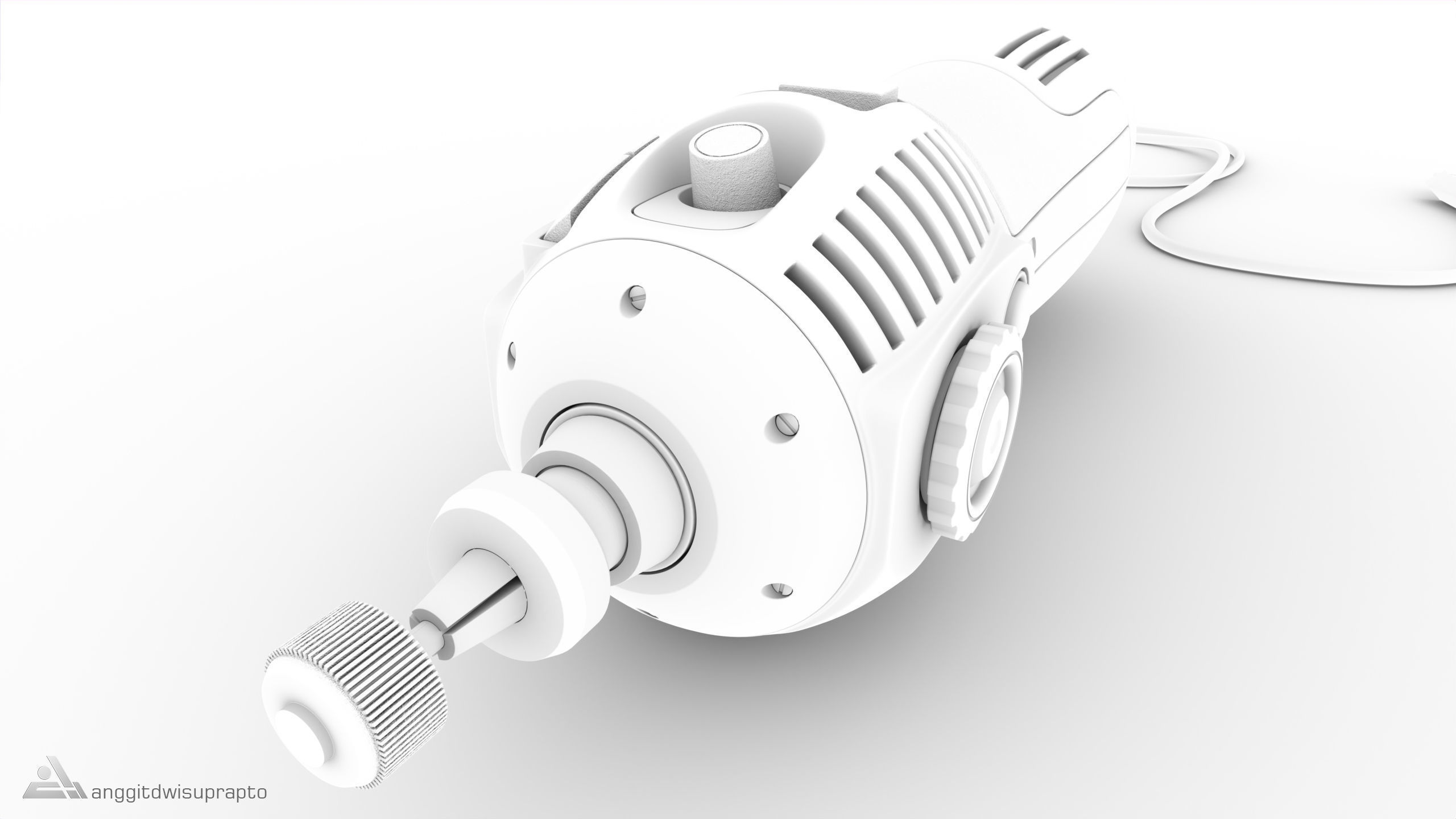 Rotary tool 3D model_12
