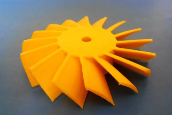 Axial turbine wheel Free 3D print model