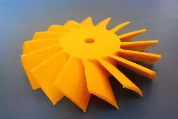 Axial turbine wheel Free 3D print model