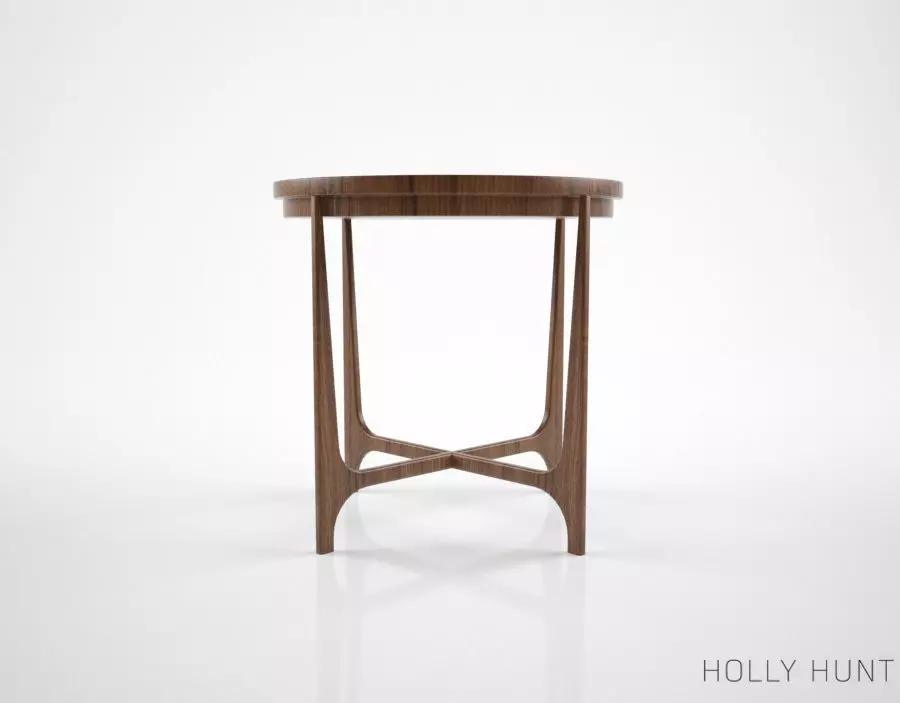 Holly Hunt Portia side table 3D model_0