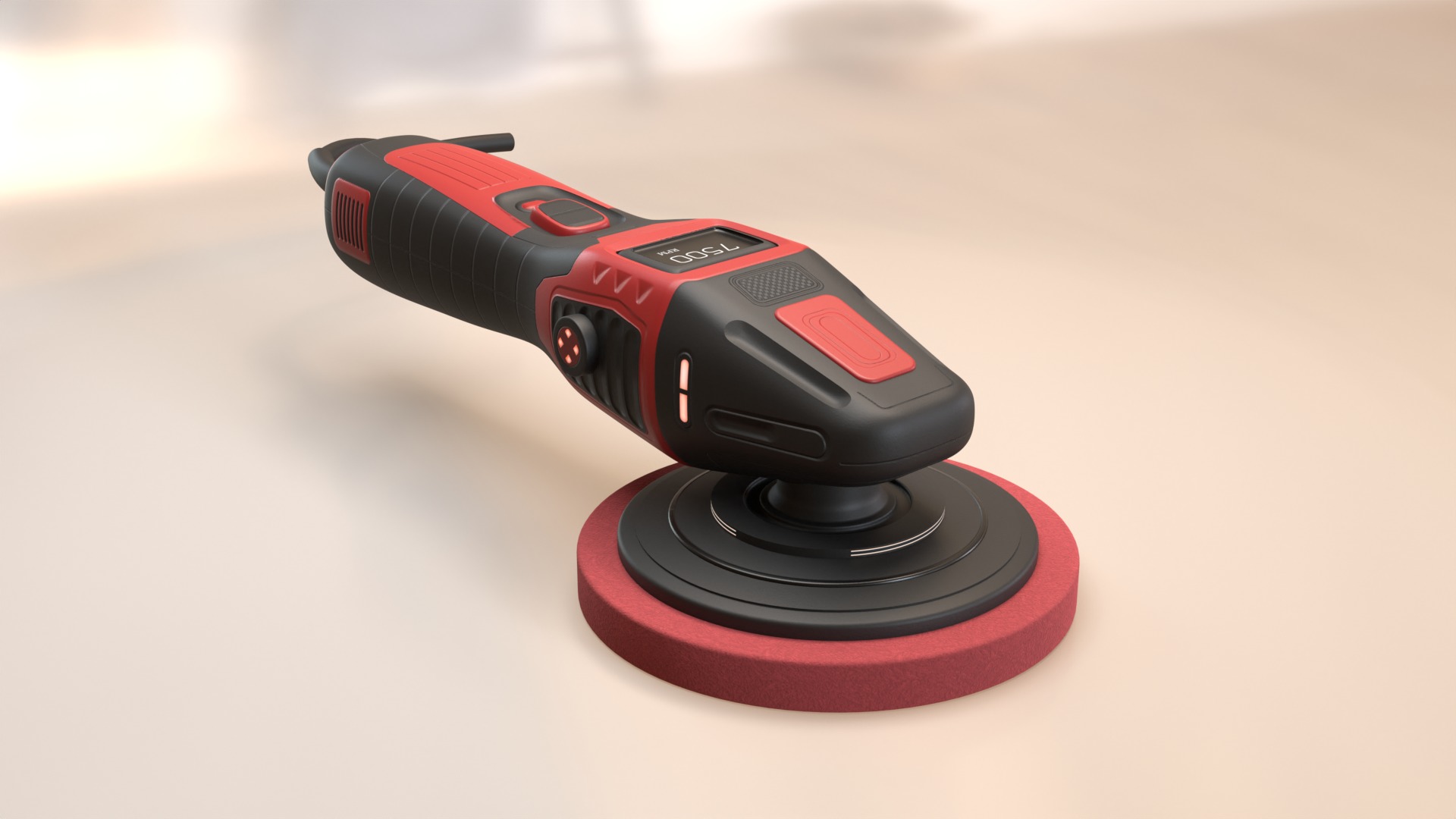 Polisher 3D model_10