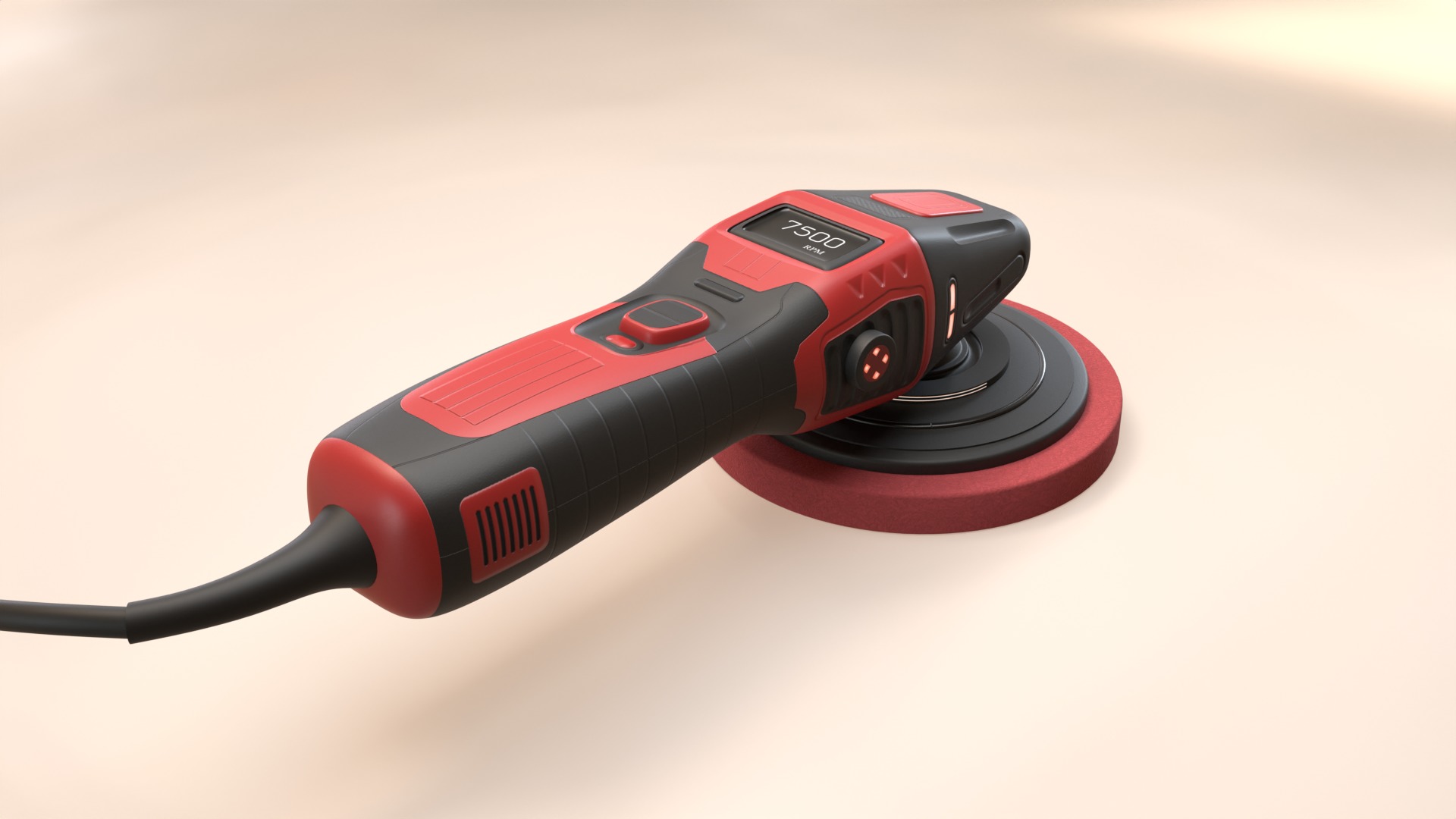 Polisher 3D model_8