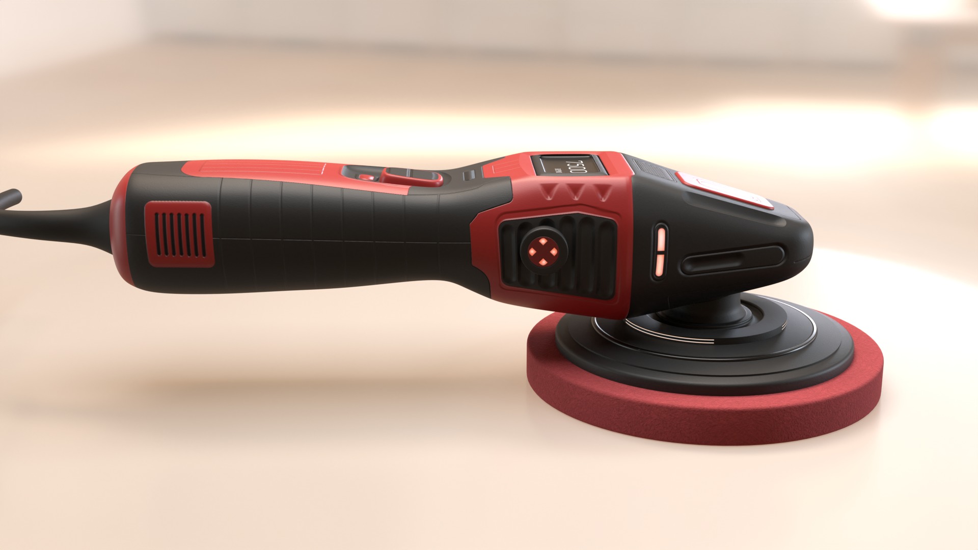 Polisher 3D model_9
