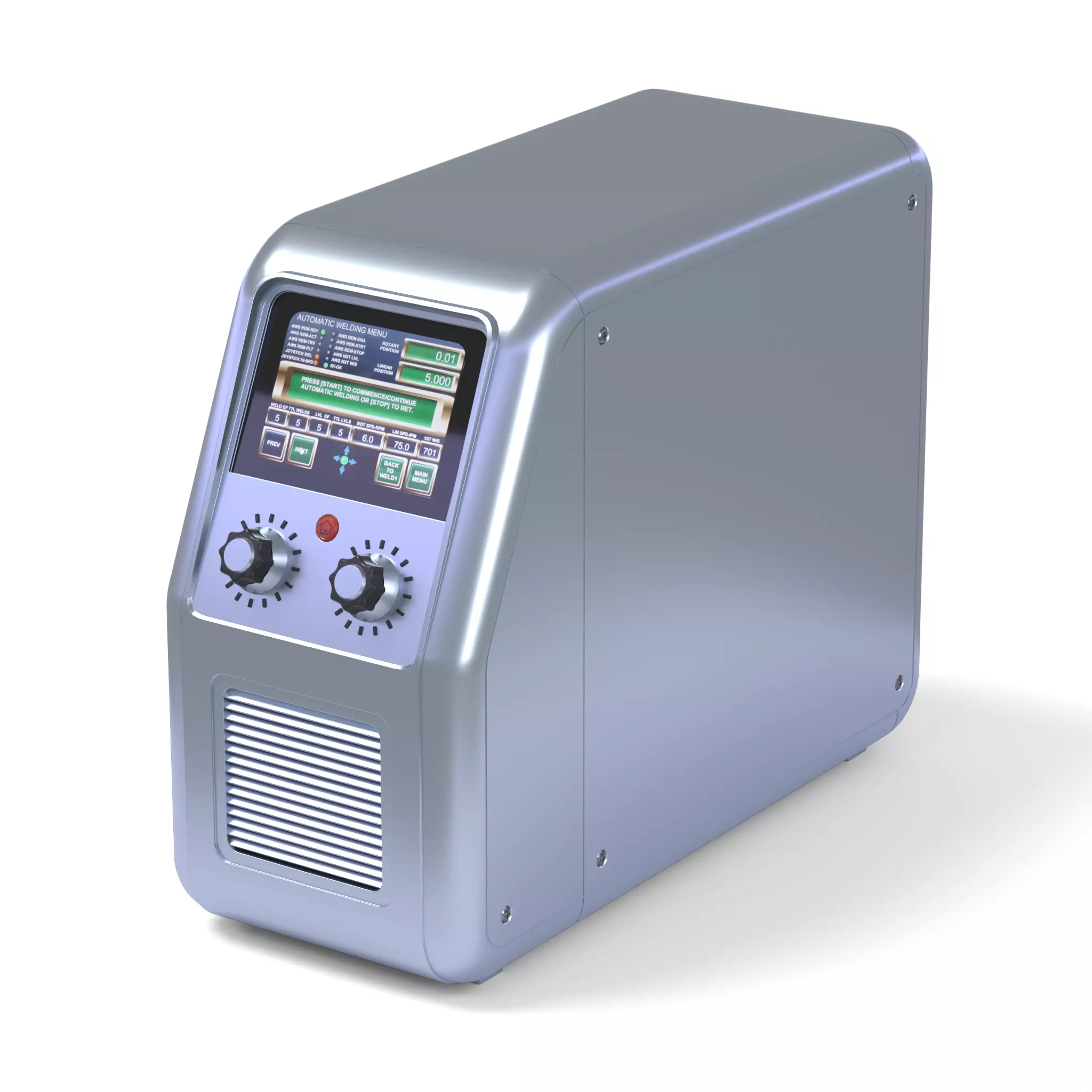 Welding Low-poly 3D model_0