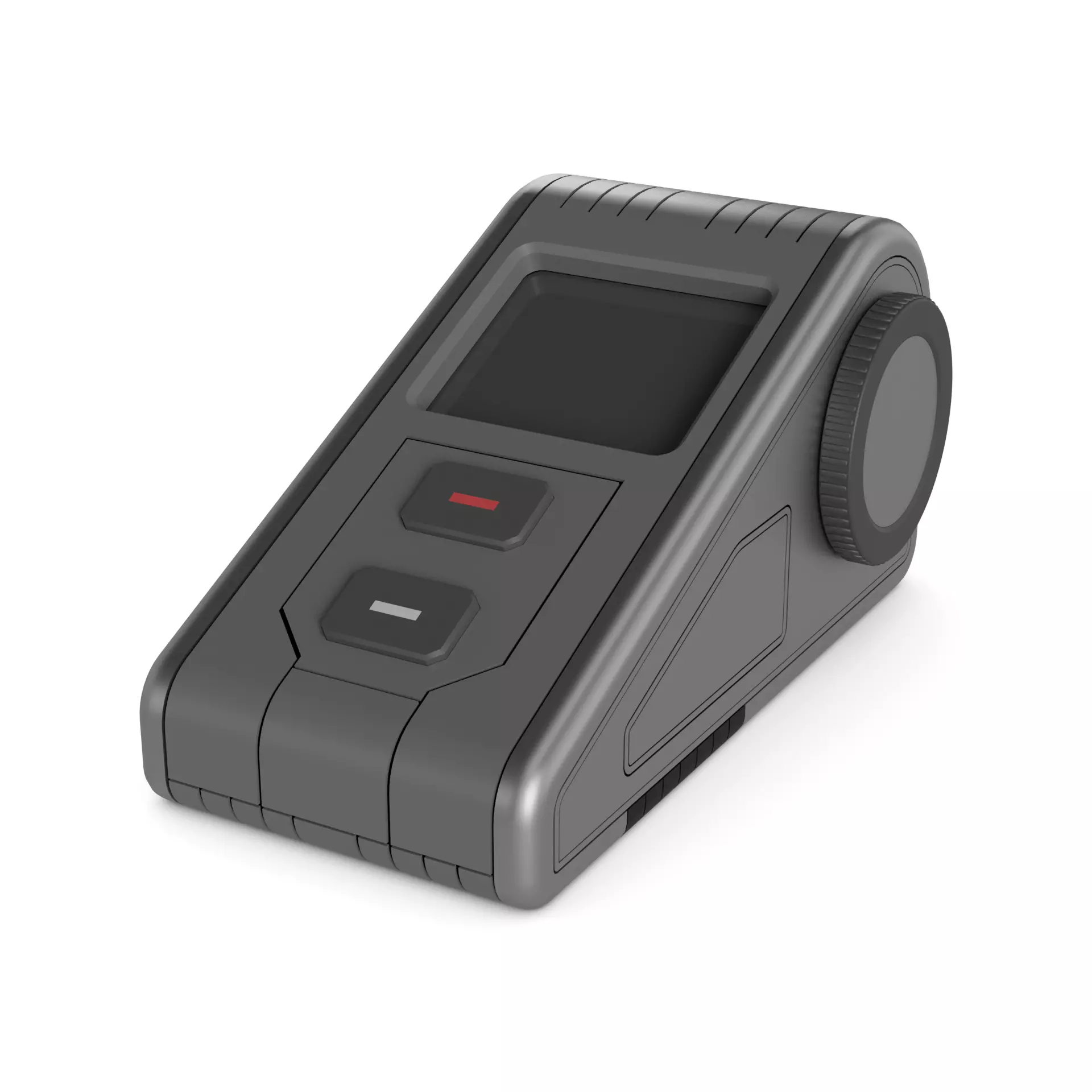 Laser Distance Measurer Low-poly 3D model_0