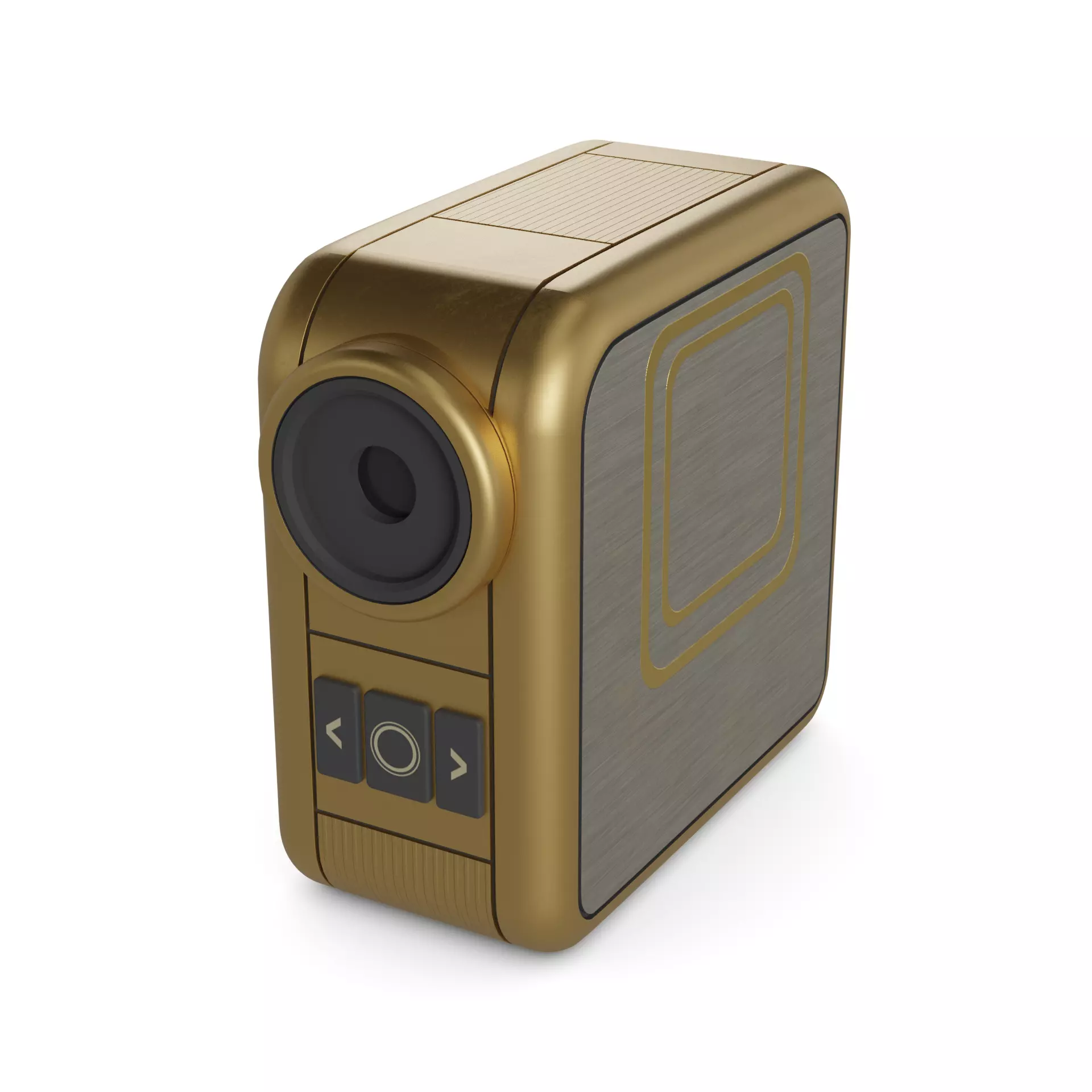Laser Distance Measurer Low-poly 3D model_0
