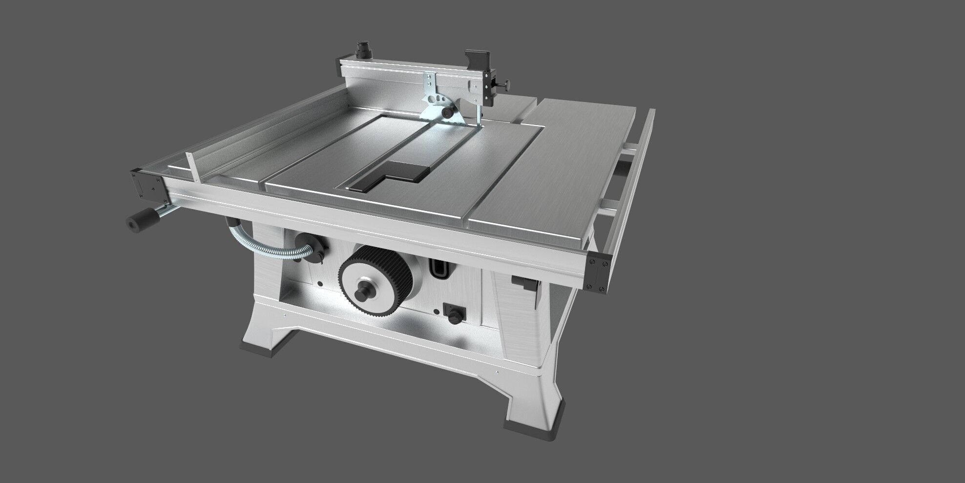 Table Saw 3D model_1