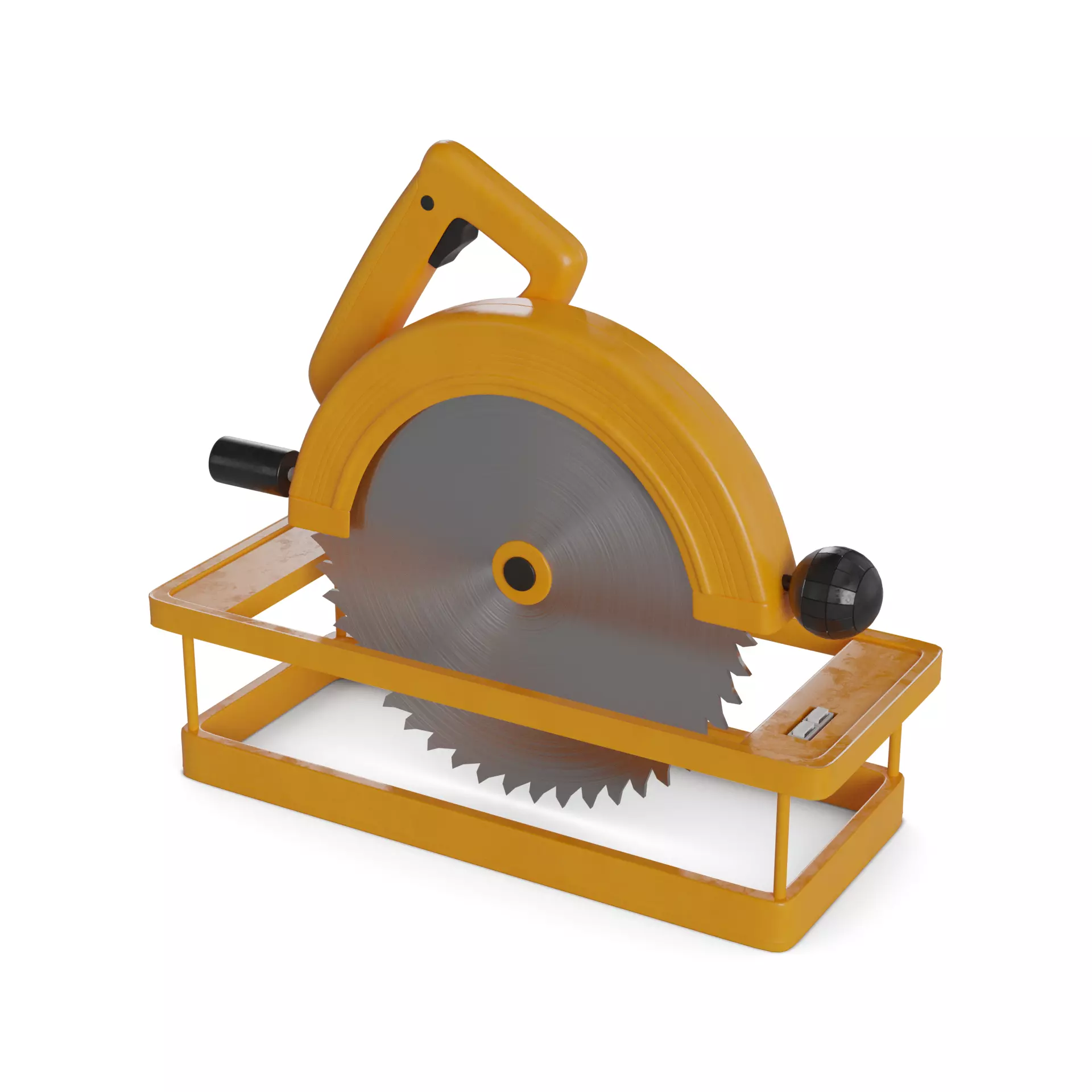 Circular Saw 3D model_0
