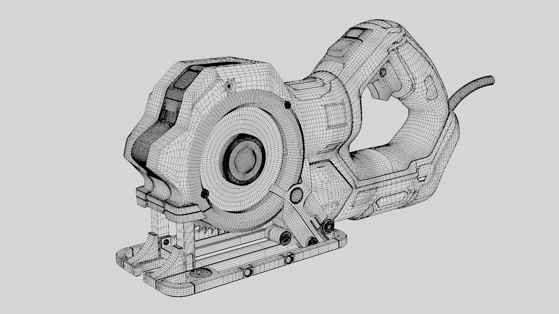 Reciprocating Saw 3D model_11