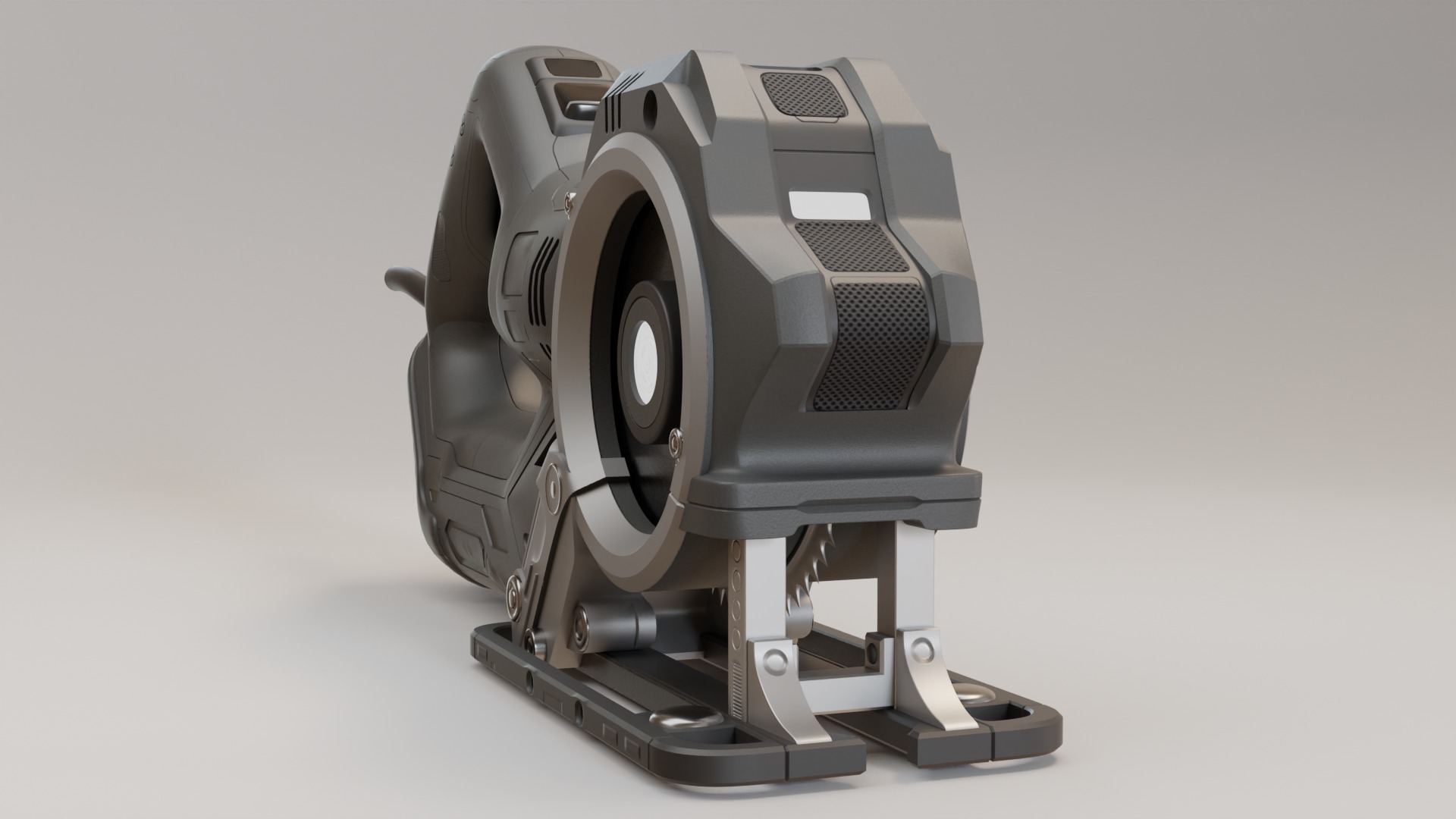 Reciprocating Saw 3D model_6