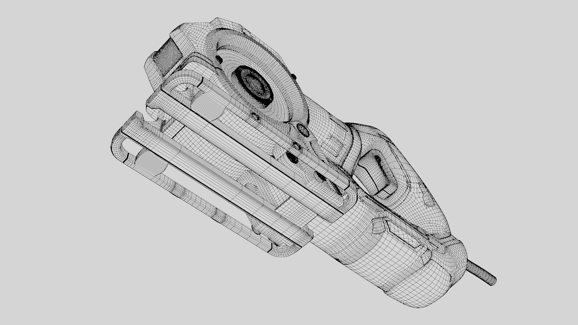 Reciprocating Saw 3D model_12