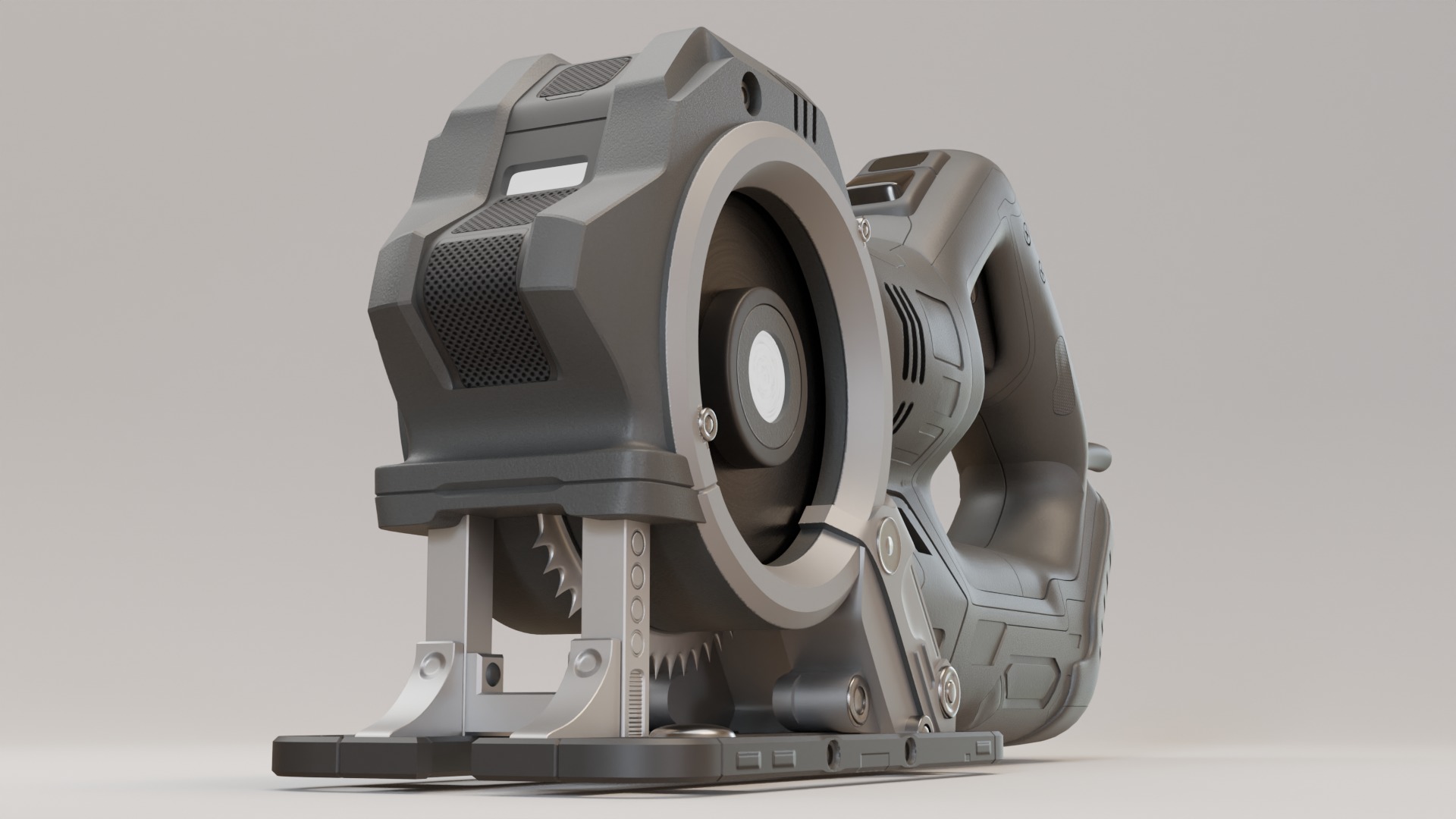 Reciprocating Saw 3D model_9