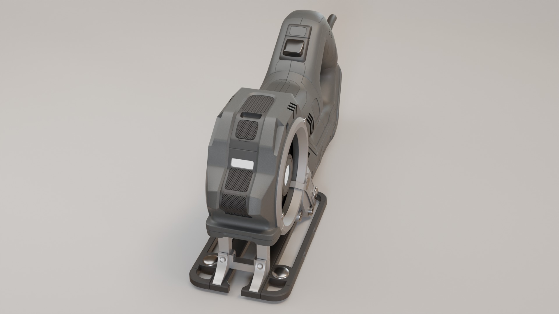 Reciprocating Saw 3D model_7