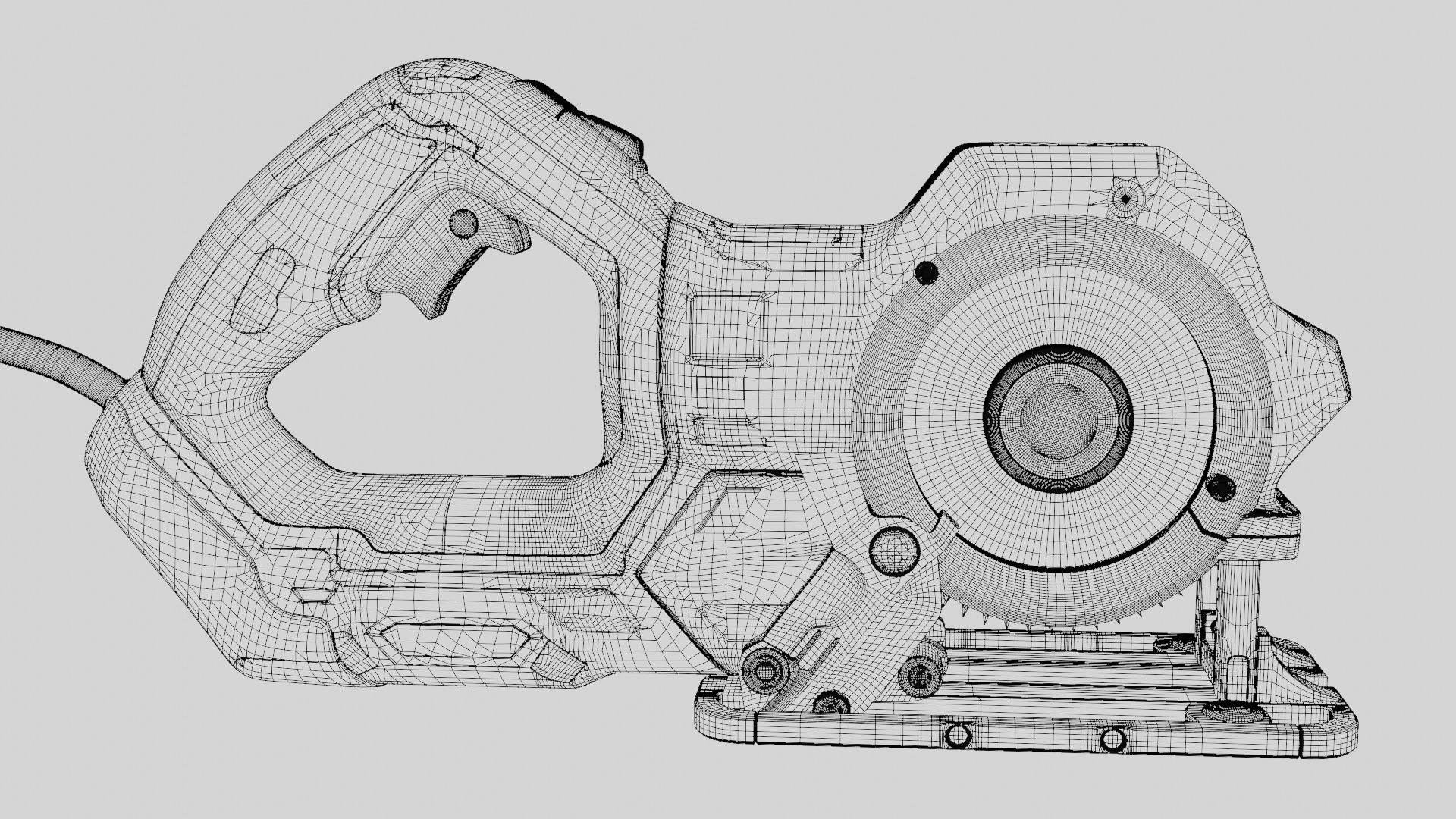 Reciprocating Saw 3D model_17